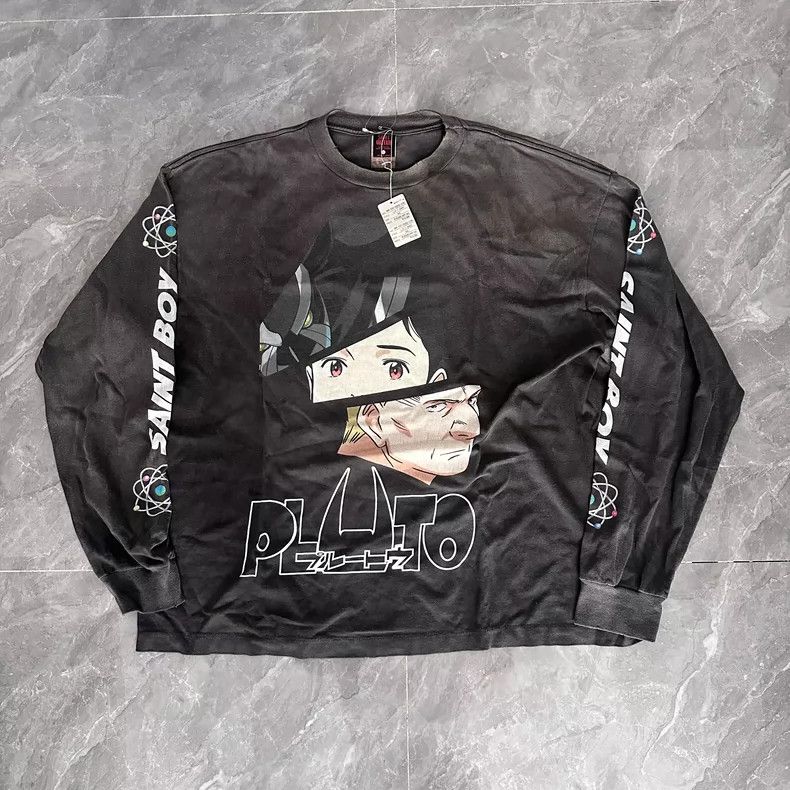 Saint Michael Saint MichaelFW24 Tezuka Osamu PLUTO Pluto Co-branded Washe Size US XXL / EU 58 / 5 - 1 Thumbnail