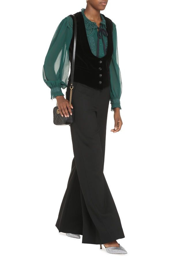 Gucci GUCCI Velvet Vest Size XS / US 0-2 / IT 36-38 - 16 Thumbnail