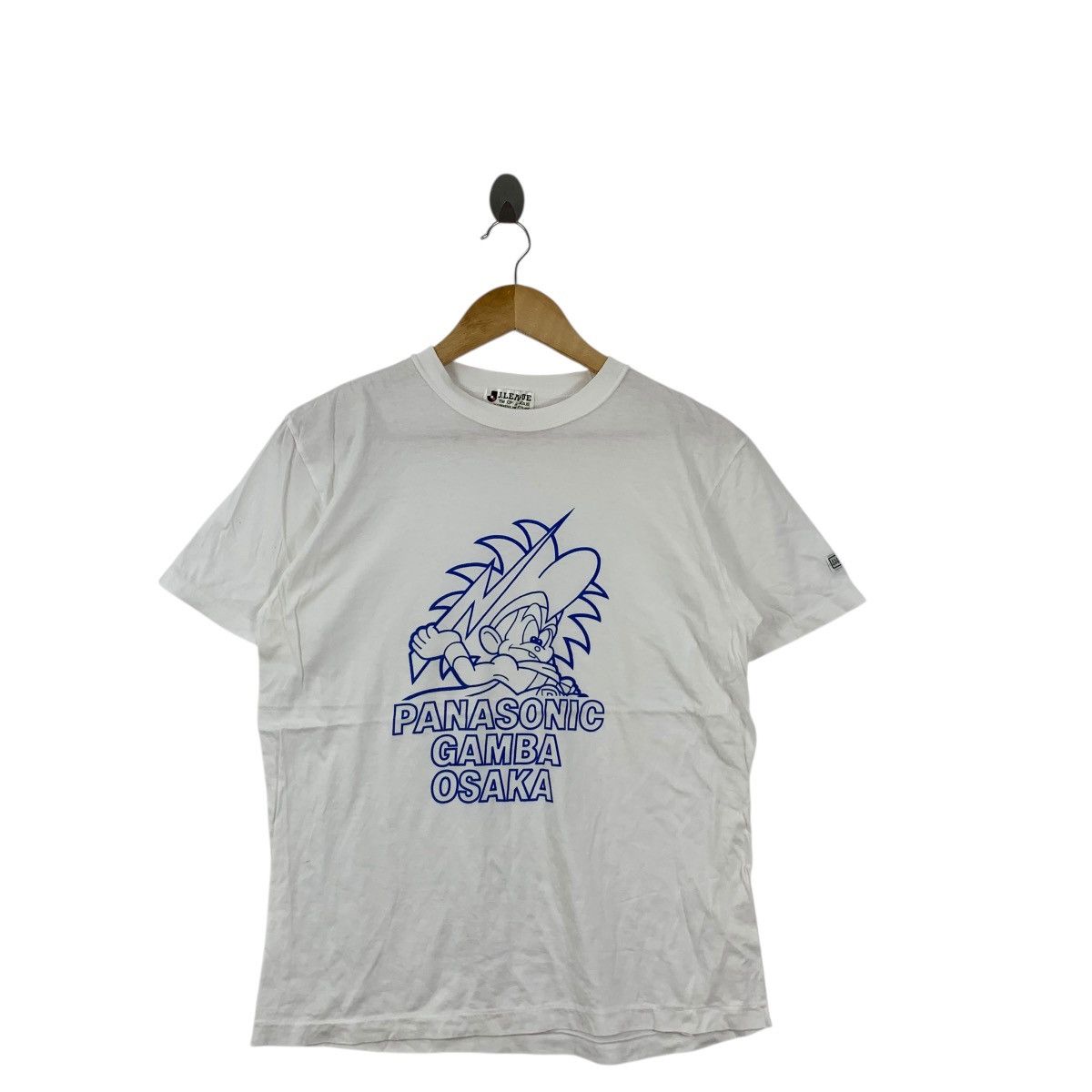 Vintage Vintage PANASONIC GAMBA OSAKA Mascot Football Tee Shirt Size US S / EU 44-46 / 1 - 4 Thumbnail