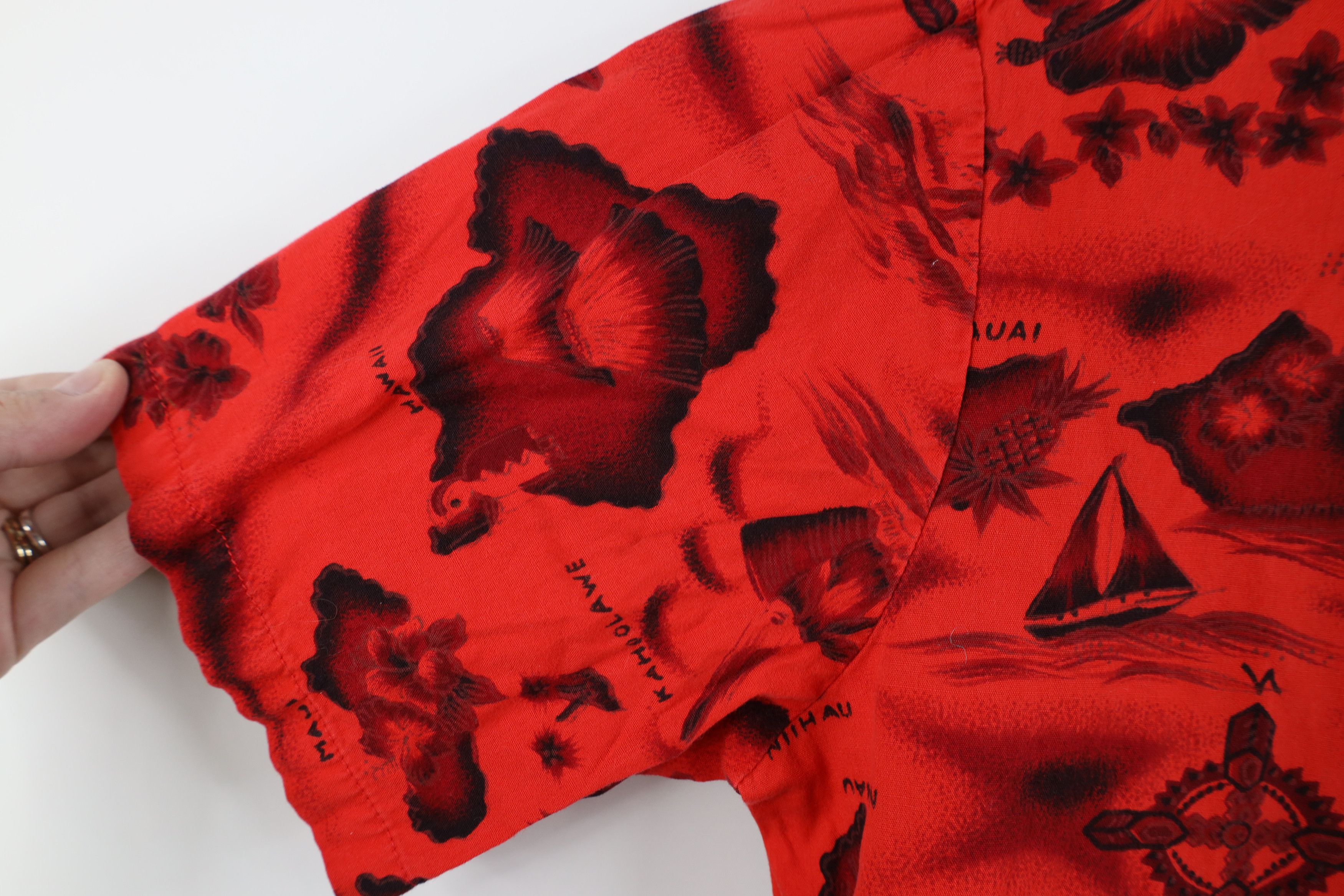 Vintage Vintage 50s 60s Rockabilly Collar Hawaiian Button Shirt USA Size US S / EU 44-46 / 1 - 4 Thumbnail