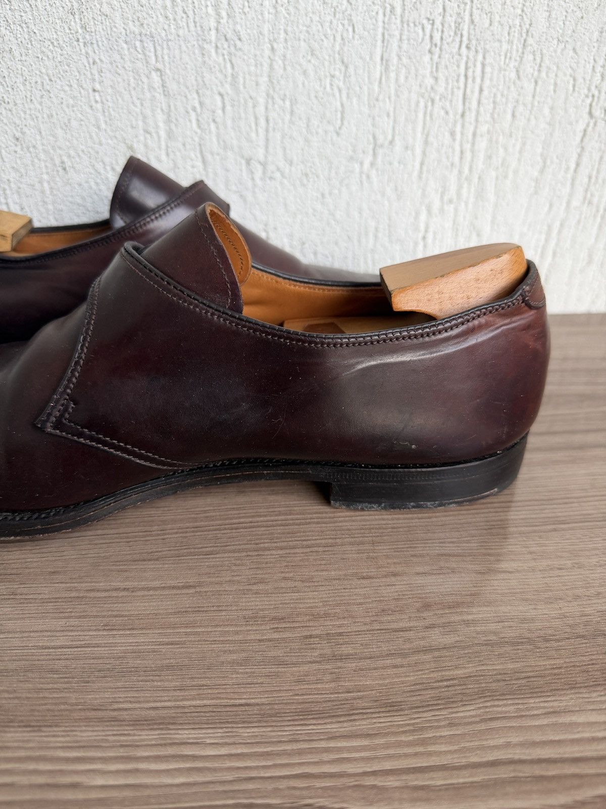 Alden 954 shell cordovan monk derby Size US 9.5 / EU 42-43 - 12 Thumbnail