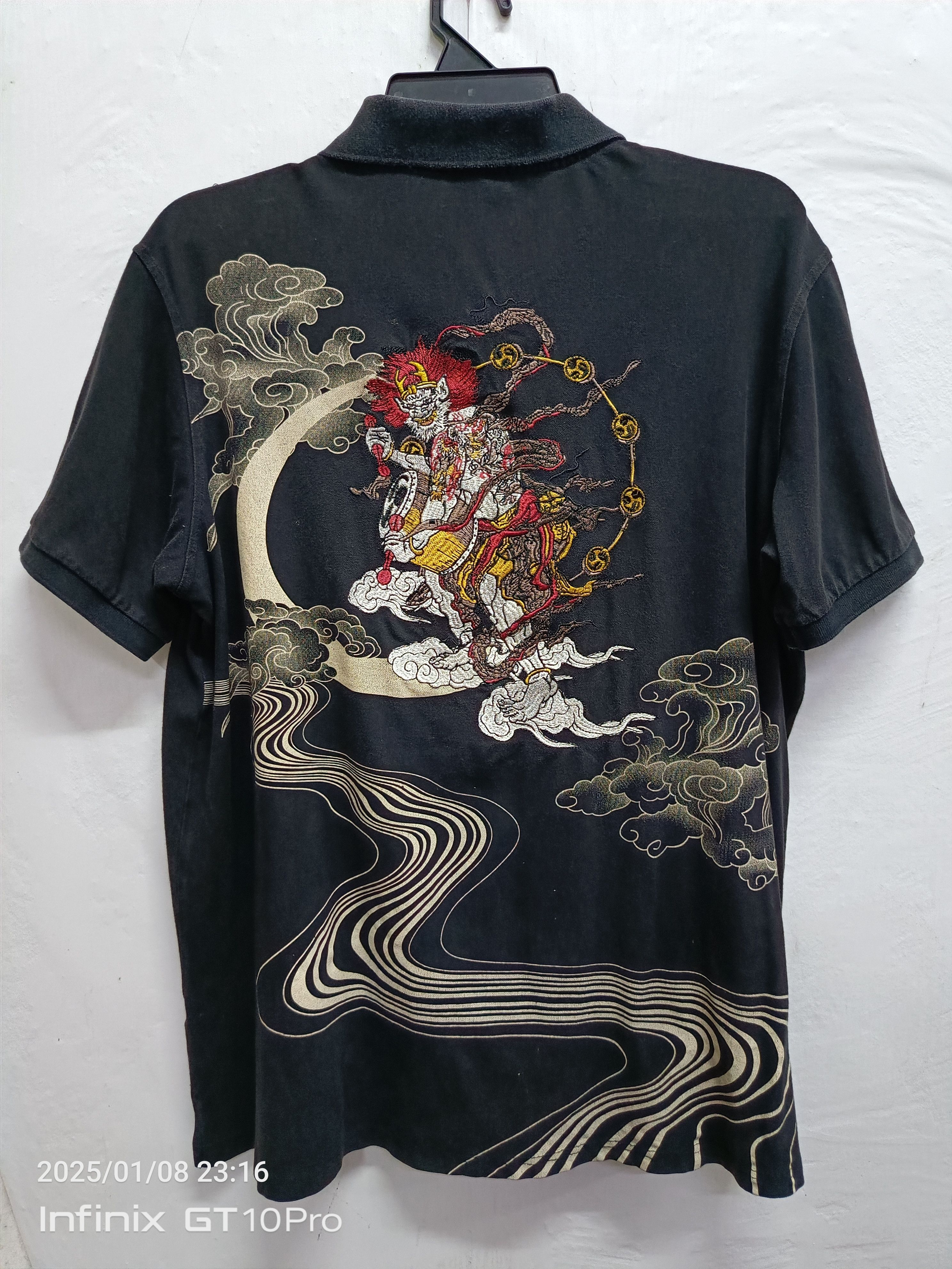 Sukarjan Tshirts With Embroidered Devil Logo