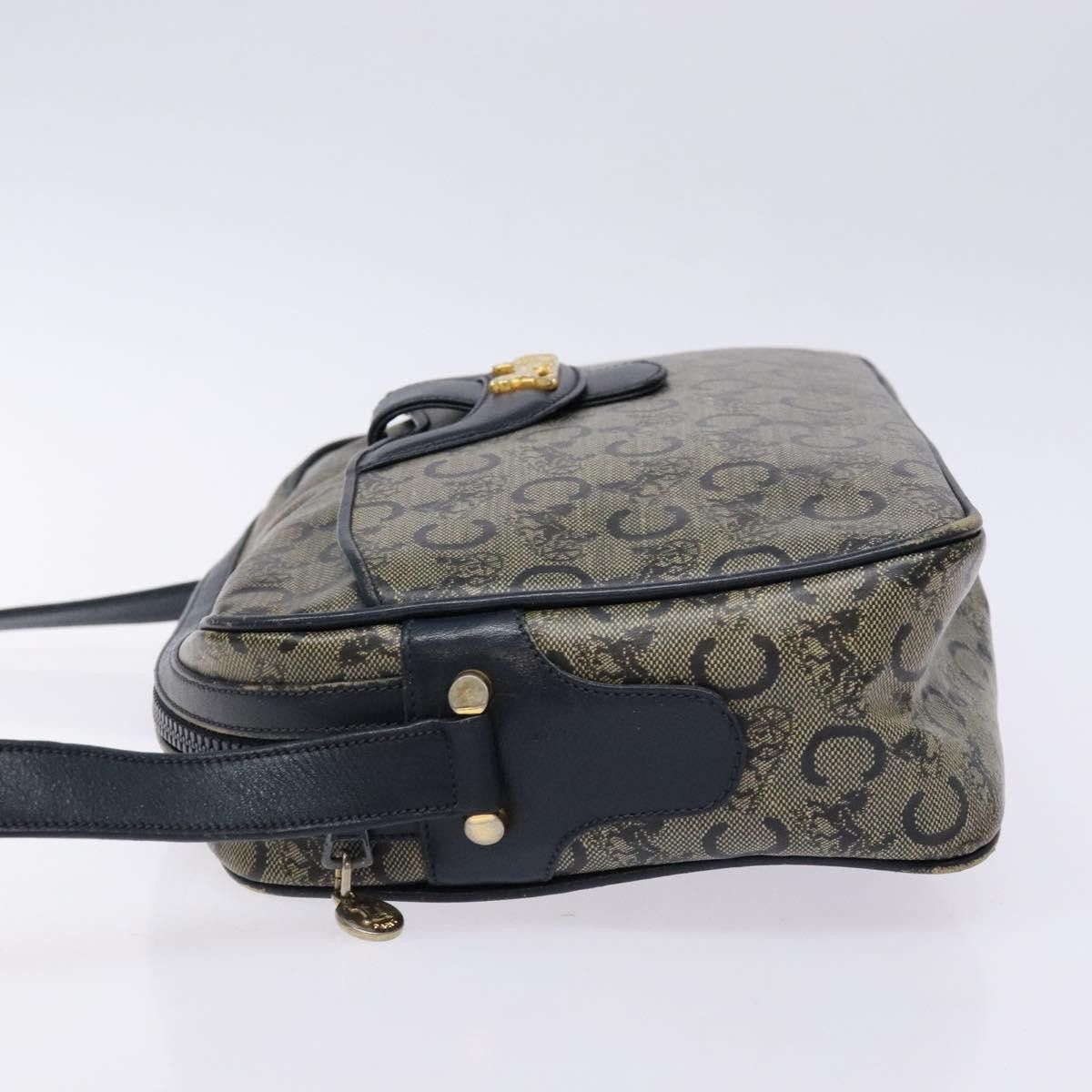 Celine CELINE C Sulky Shoulder Bag Pvc Navy Gold Size ONE SIZE - 5 Thumbnail