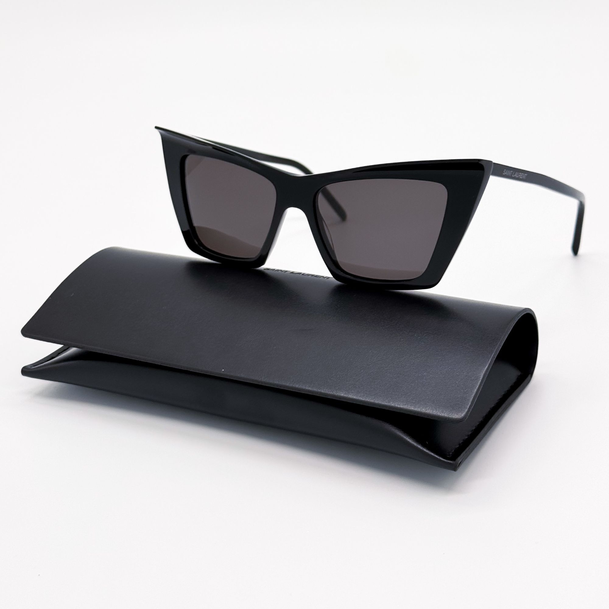 Saint Laurent Paris NEW SAINT LAURENT SUNGLASSES SL372 001 BLACK WOMEN Size ONE SIZE - 1 Thumbnail