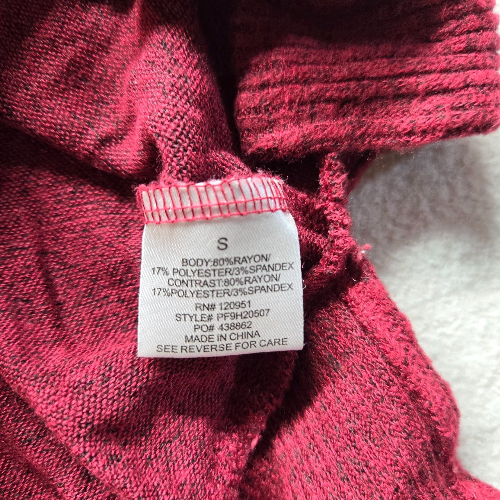 Vintage Pink Rose Sweater Shirt Womens Oversized Long Sleeve V-Neck Purple S Adult Small Size S / US 4 / IT 40 - 3 Thumbnail