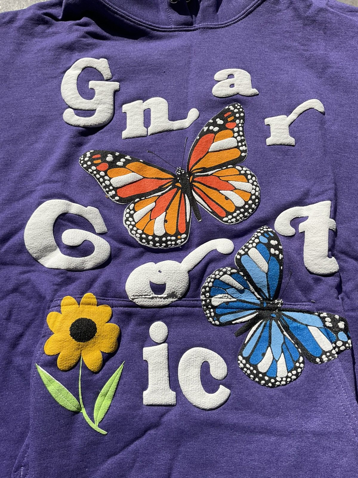 Gnarcotic Gnarcotic Lil Gnar Butterfly Flower Hoodie Purple Size US M / EU 48-50 / 2 - 2 Thumbnail