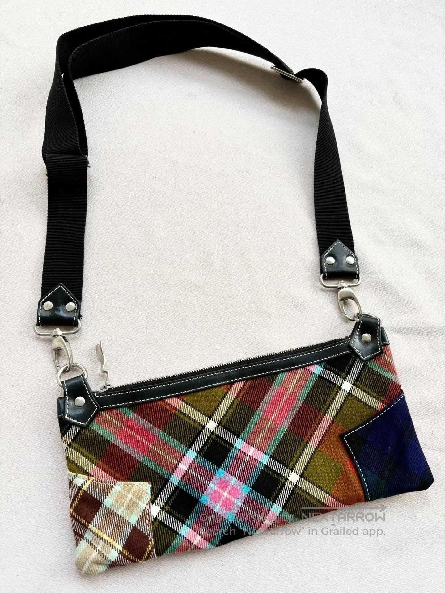 Vivienne Westwood Vivienne Westwood Vintage Plaid Crossbody Bag. Size ONE SIZE - 2 Thumbnail