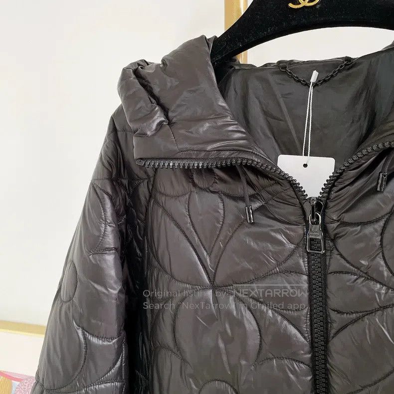 Louis Vuitton Louis Vuitton Floral black aged cotton-padded jacket Size US S / EU 44-46 / 1 - 3 Thumbnail