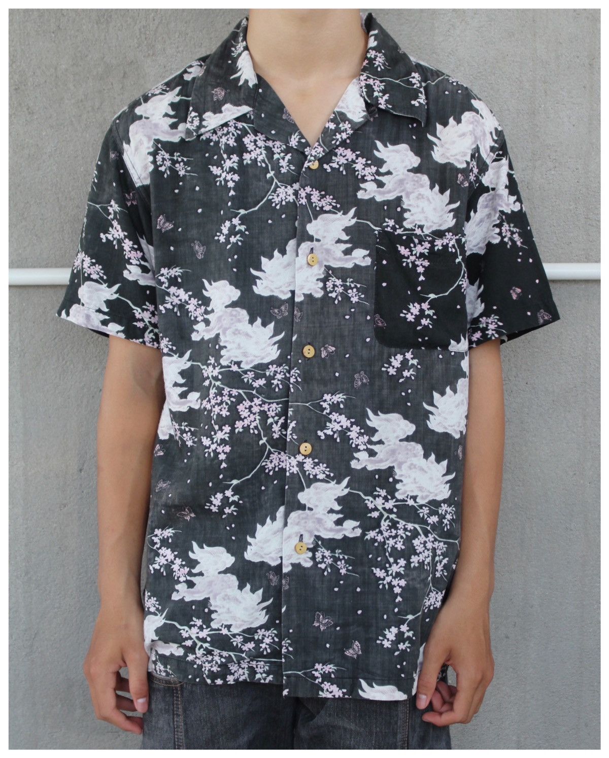 Japanese Brand × Kamakura × Vintage 2000S NORTH ZONE RAYON SHIRT Size US L / EU 52-54 / 3 - 2 Thumbnail