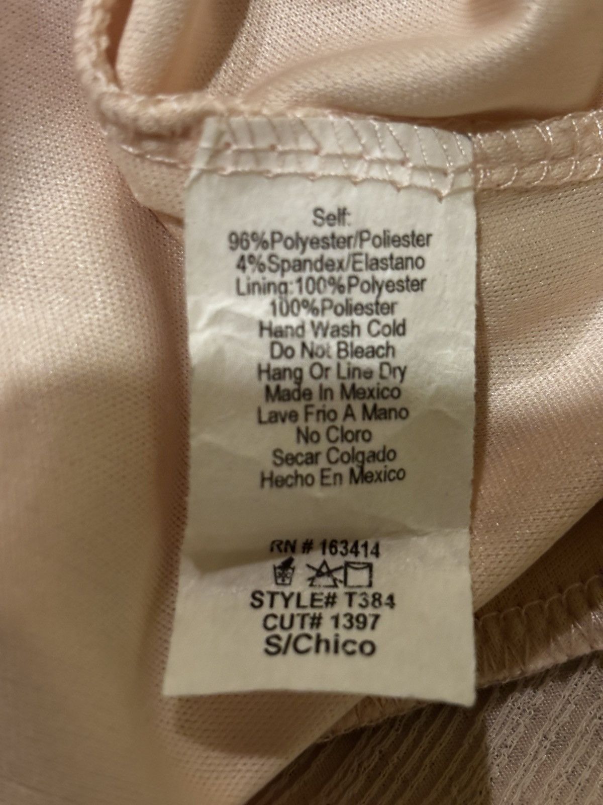 Other Chic light pink tank top.0130 Size XS / US 0-2 / IT 36-38 - 4 Thumbnail