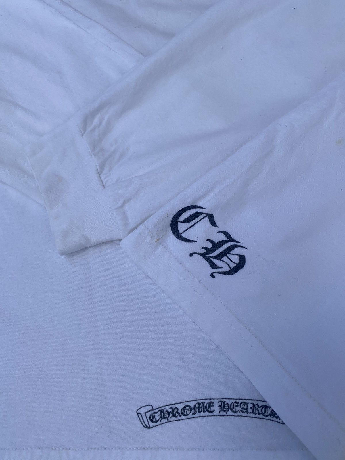 Chrome Hearts Chrome Hearts Script Pocket Backhit Cross Long Sleeve Size US L / EU 52-54 / 3 - 6 Thumbnail