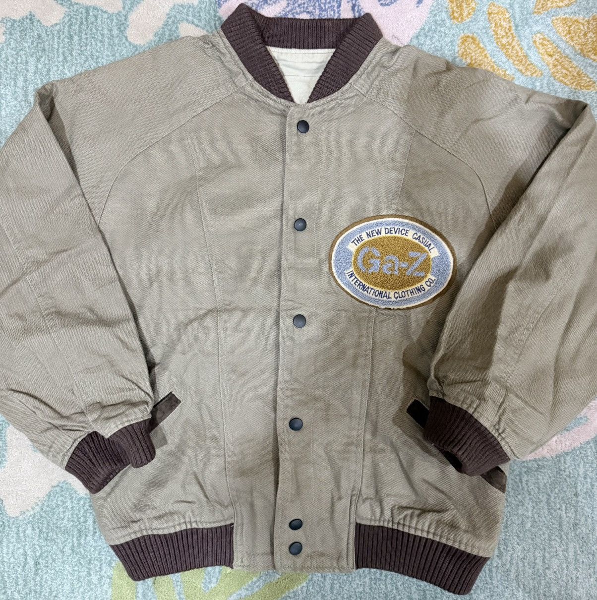 Other Ga-z (blue way) japan vintage bomber jacket Size US M / EU 48-50 / 2 - 2 Thumbnail