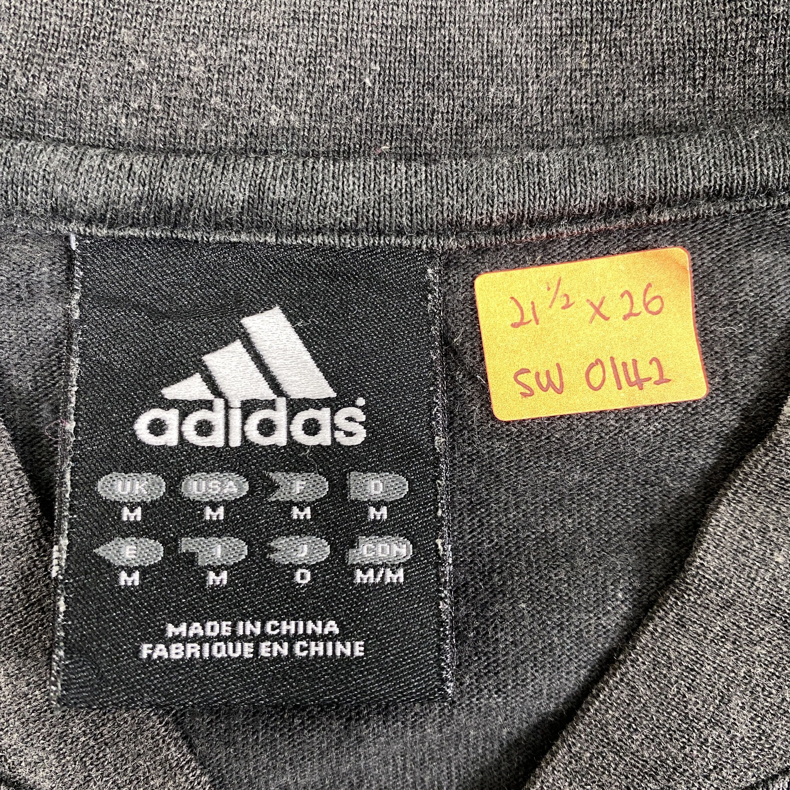 Adidas Adidas Short Sleeves zipper Crewneck sweatshirt -SW142 Size US M / EU 48-50 / 2 - 6 Thumbnail