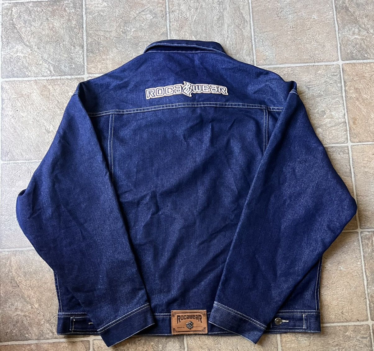 Rocawear Vintage 00s Rocawear Denim Jacket Size US XXL / EU 58 / 5 - 2 Thumbnail
