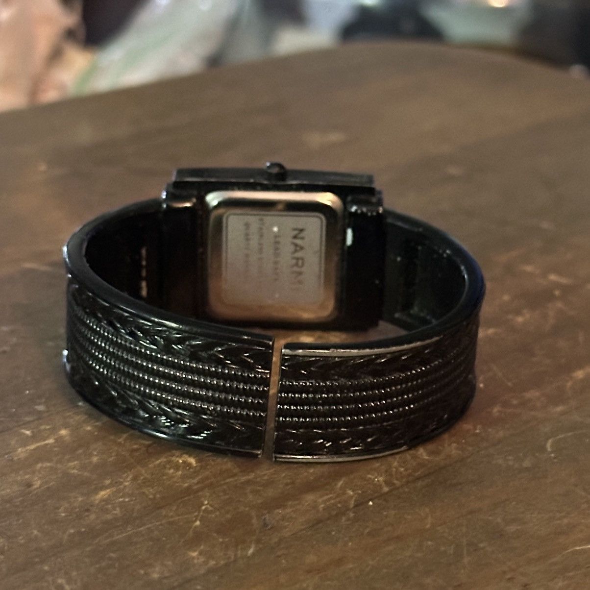 Other Narmi black quartz cuff watch Size ONE SIZE - 7 Thumbnail