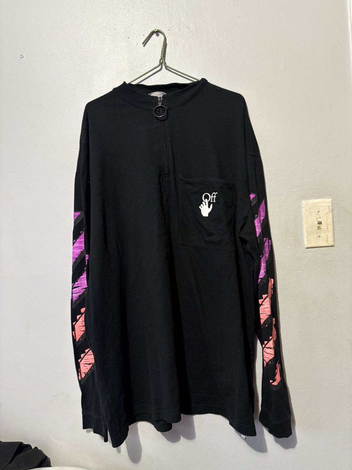 Off-White Off white marker long sleeve Size US XL / EU 56 / 4 - 1 Thumbnail
