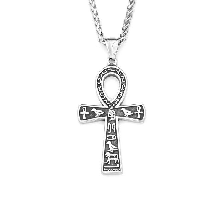 Jewelry Ankh Cross Pendant Necklace Size ONE SIZE - 3 Thumbnail