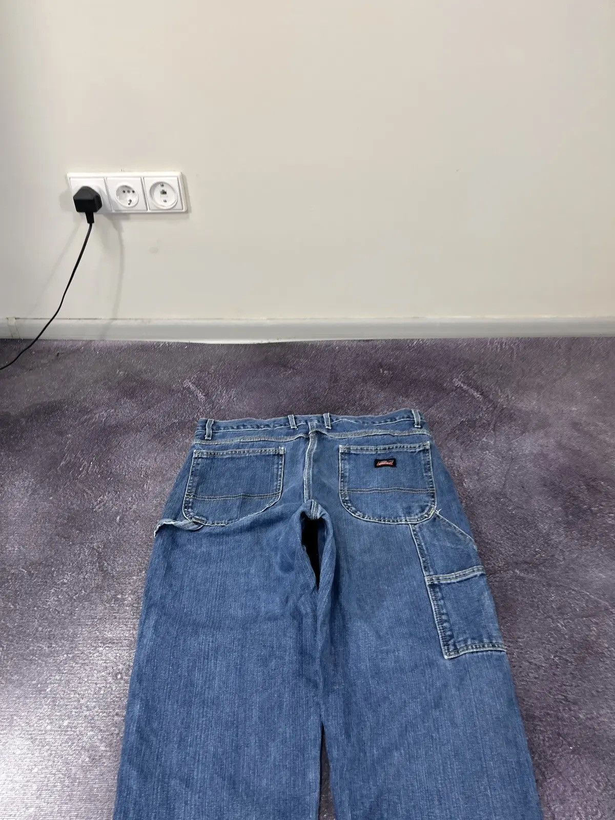 Dickies × Vintage Vintage Dickies Y2K Blue Denim American Hype Baggy Jeans Size US 36 / EU 52 - 5 Thumbnail