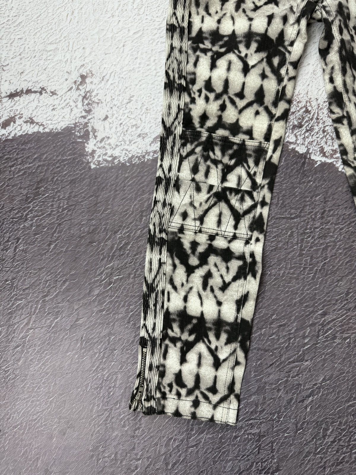 H&M Isabel Marant Pour H&M Jeans Biker Moto Pants Skinny Size 30" / US 8 / IT 44 - 4 Thumbnail