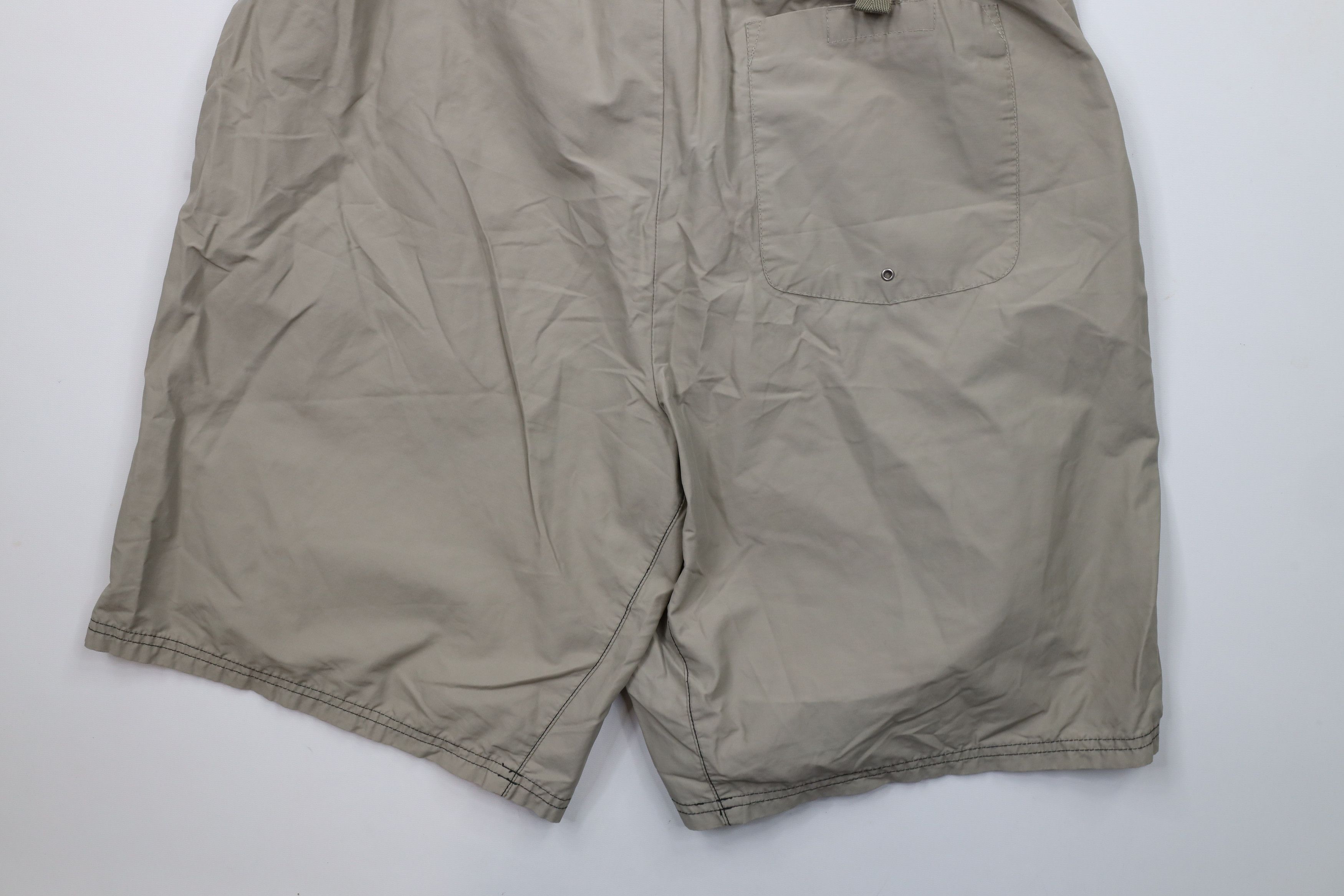 Gap × Vintage Vintage Y2K 2002 Gap Lined Above Knee Shorts Trunks Beige Size US 34 / EU 50 - 10 Thumbnail