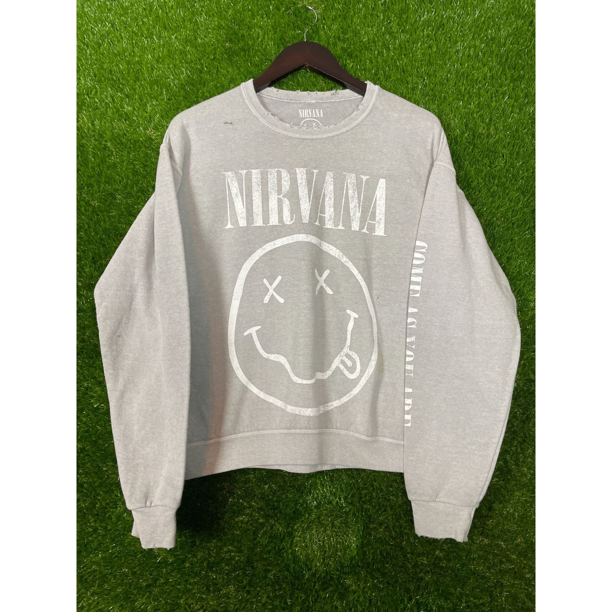 Nirvana Nirvana Rock Crewneck Sweater size Small Size US S / EU 44-46 / 1 - 1 Thumbnail