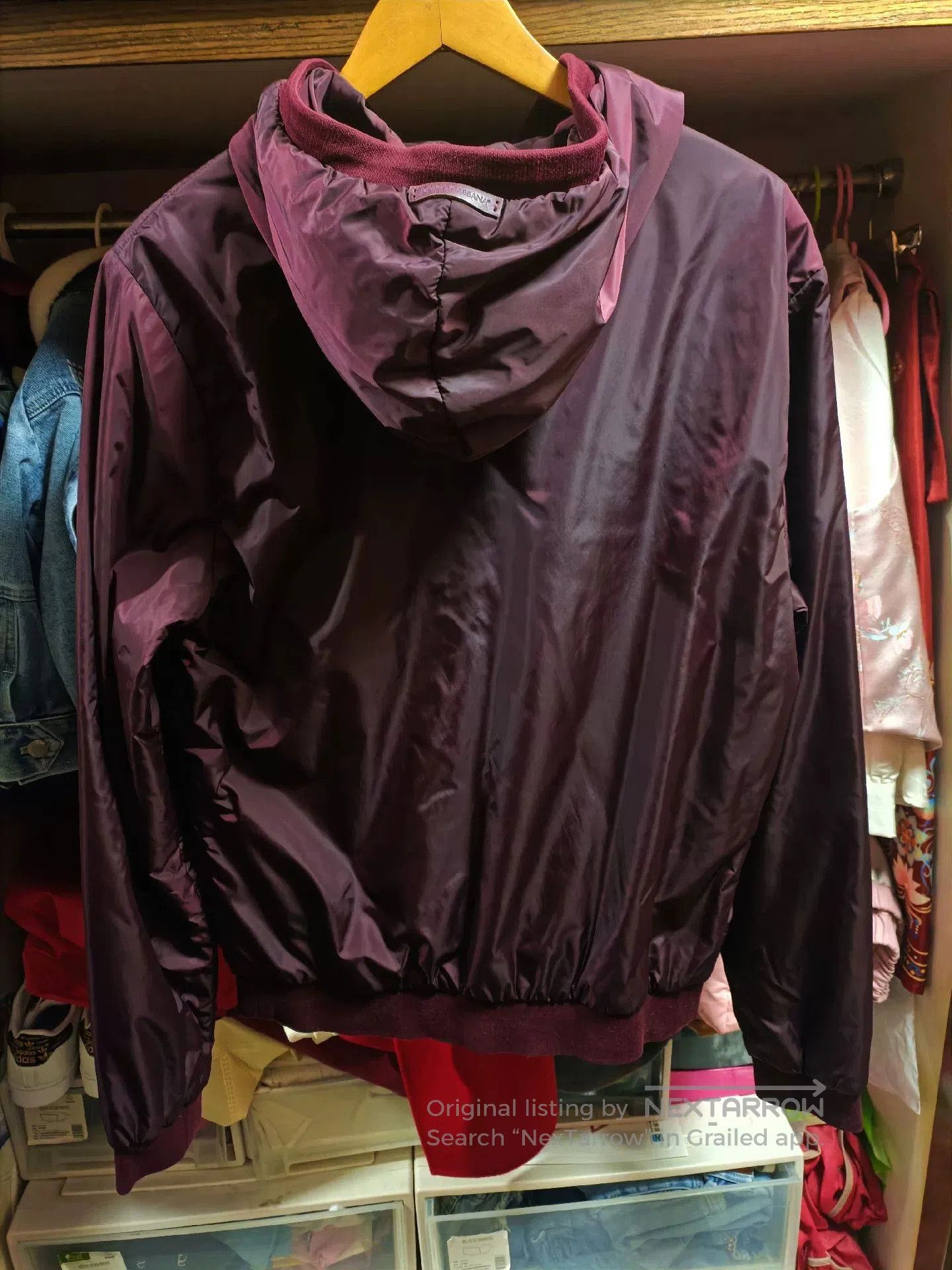 Dolce & Gabbana DG Mafia Embroidered Hooded Jacket. Size US M / EU 48-50 / 2 - 2 Thumbnail