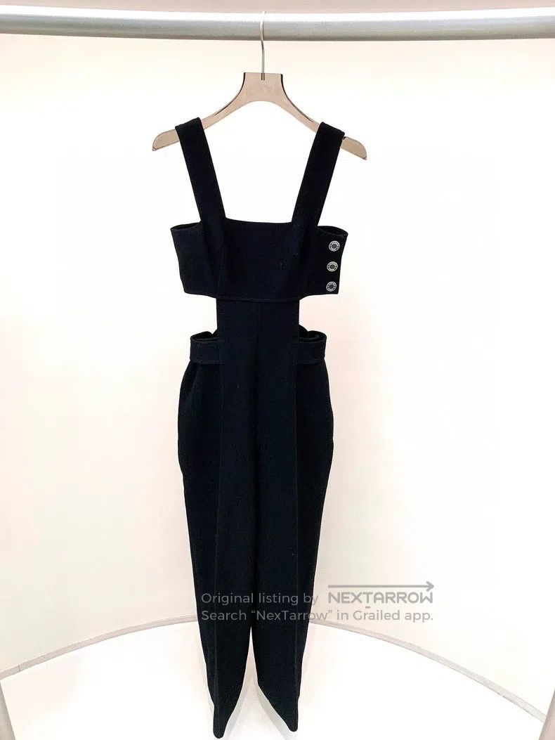 Hermes Hermes Black one-piece suspender pants Size 42" / US 20 - 1 Thumbnail