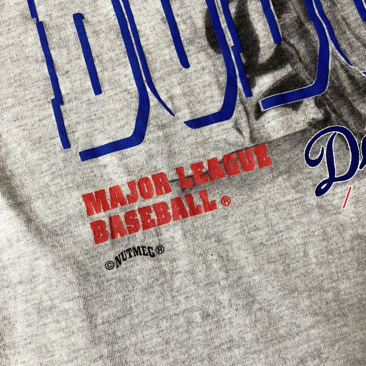 MLB × Vintage Vintage Mlb Hideo Nomo La Dodgers Nutmeg Tee Size US L / EU 52-54 / 3 - 4 Thumbnail