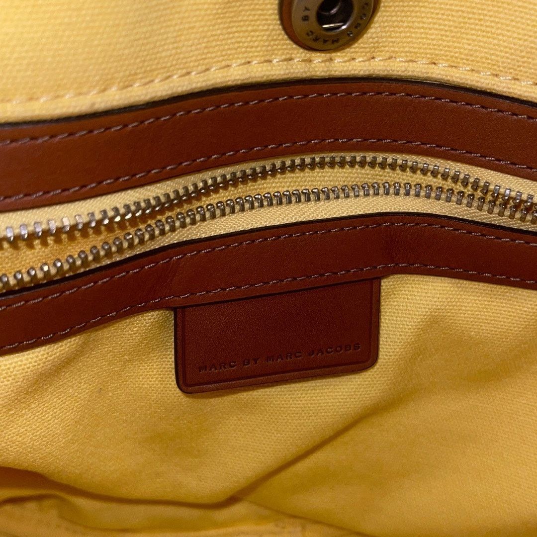 Marc Jacobs St. Tropez Canvas Handbag Tote Sequin Flaw Spring Summer Size ONE SIZE - 6 Thumbnail