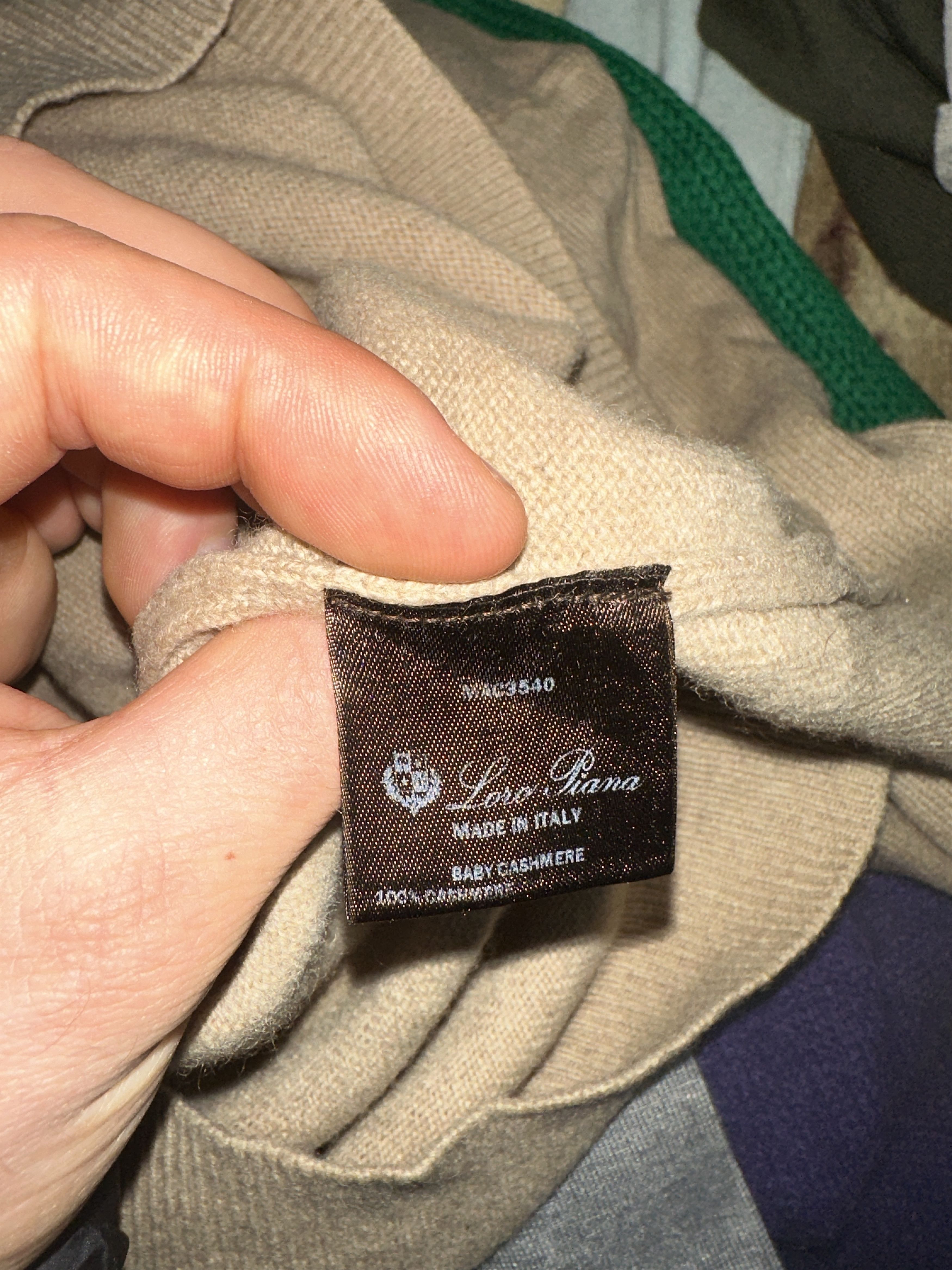 Loro Piana Loro Piana Baby Cashmere Turtleneck Sweater Size 46 IT Size US M / EU 48-50 / 2 - 12 Thumbnail