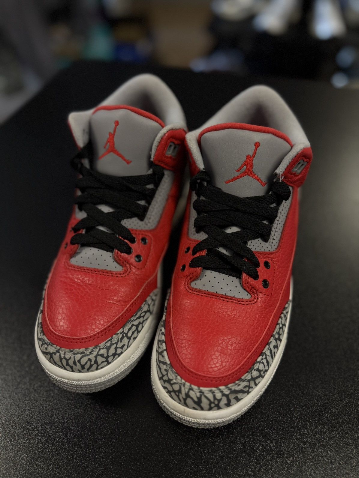 Jordan Brand × Nike Nike Jordan 3 Fire Red SE Size 6Y/7.5W Pre Owned 🧼 Size US 6 / EU 39 - 9 Thumbnail