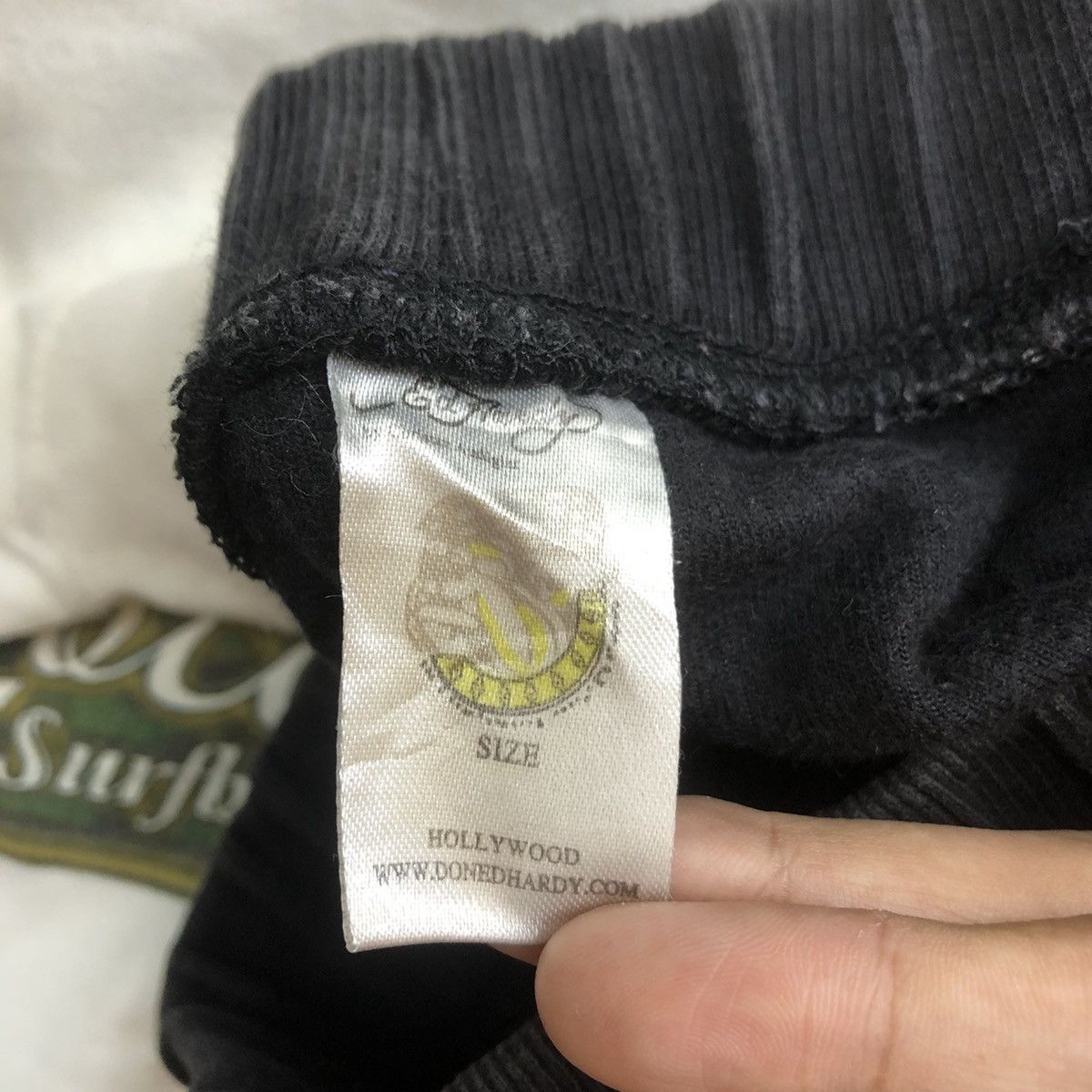 Ed Hardy ED HARDY CHRISTIAN AUDIGIER Tattoo Black Pant Jogger Yoga Size US 26 / EU 42 - 5 Thumbnail