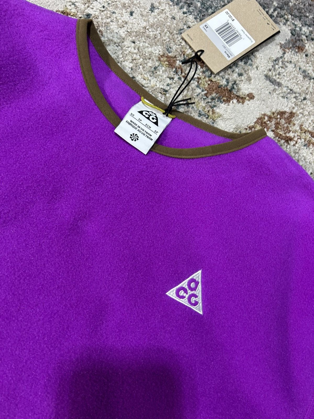 Nike ACG Nike ACG "Wolf Tree" Polartec Fleece Crew Sweatshirt Size US XS / EU 42 / 0 - 2 Thumbnail