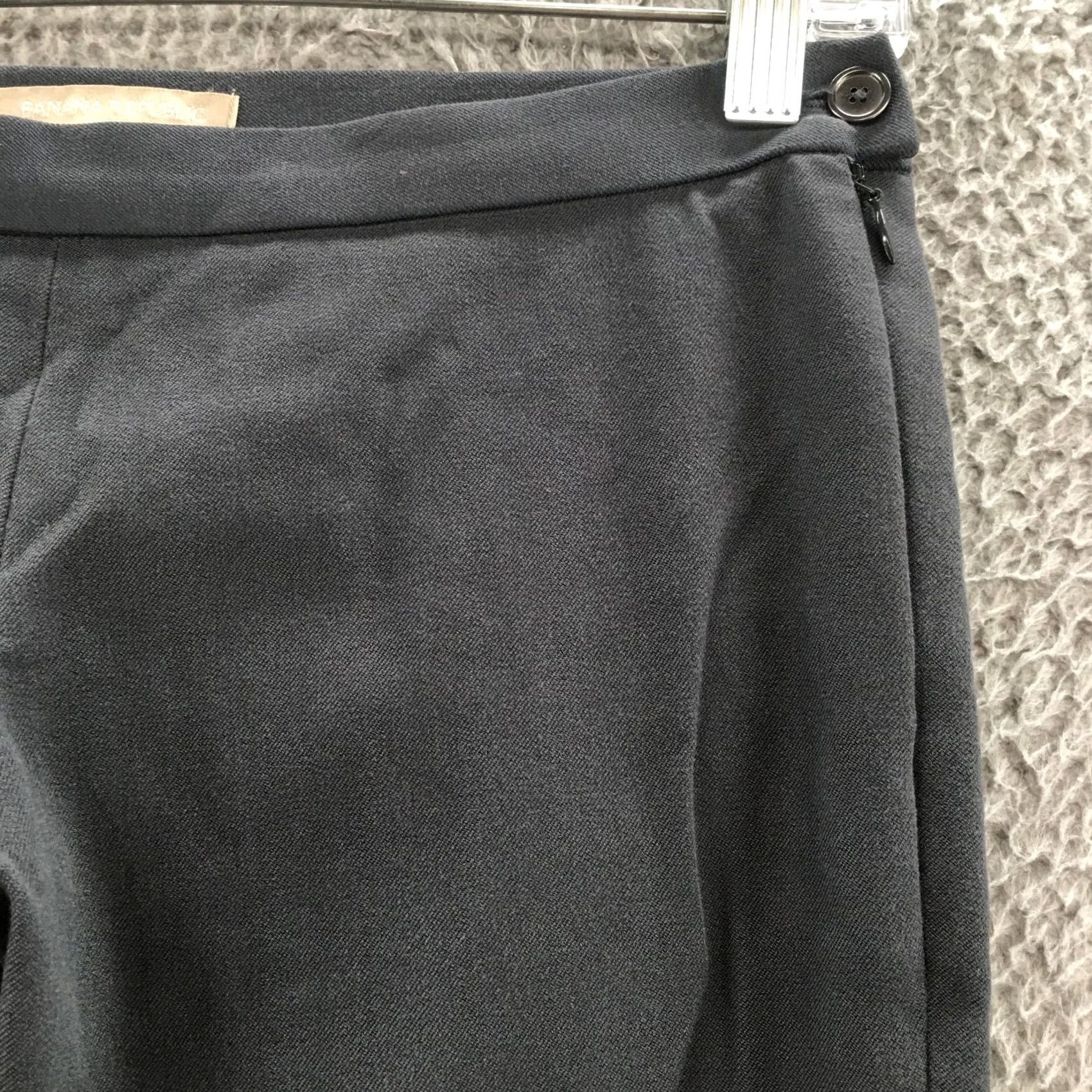 Banana Republic Banana Republic Sloan Capri Skinny Pants Womens 0P Gray Ankle Zip Capris Skinny Jeans 29x25 Womens Size 25" / US 0 / IT 36 - 4 Thumbnail
