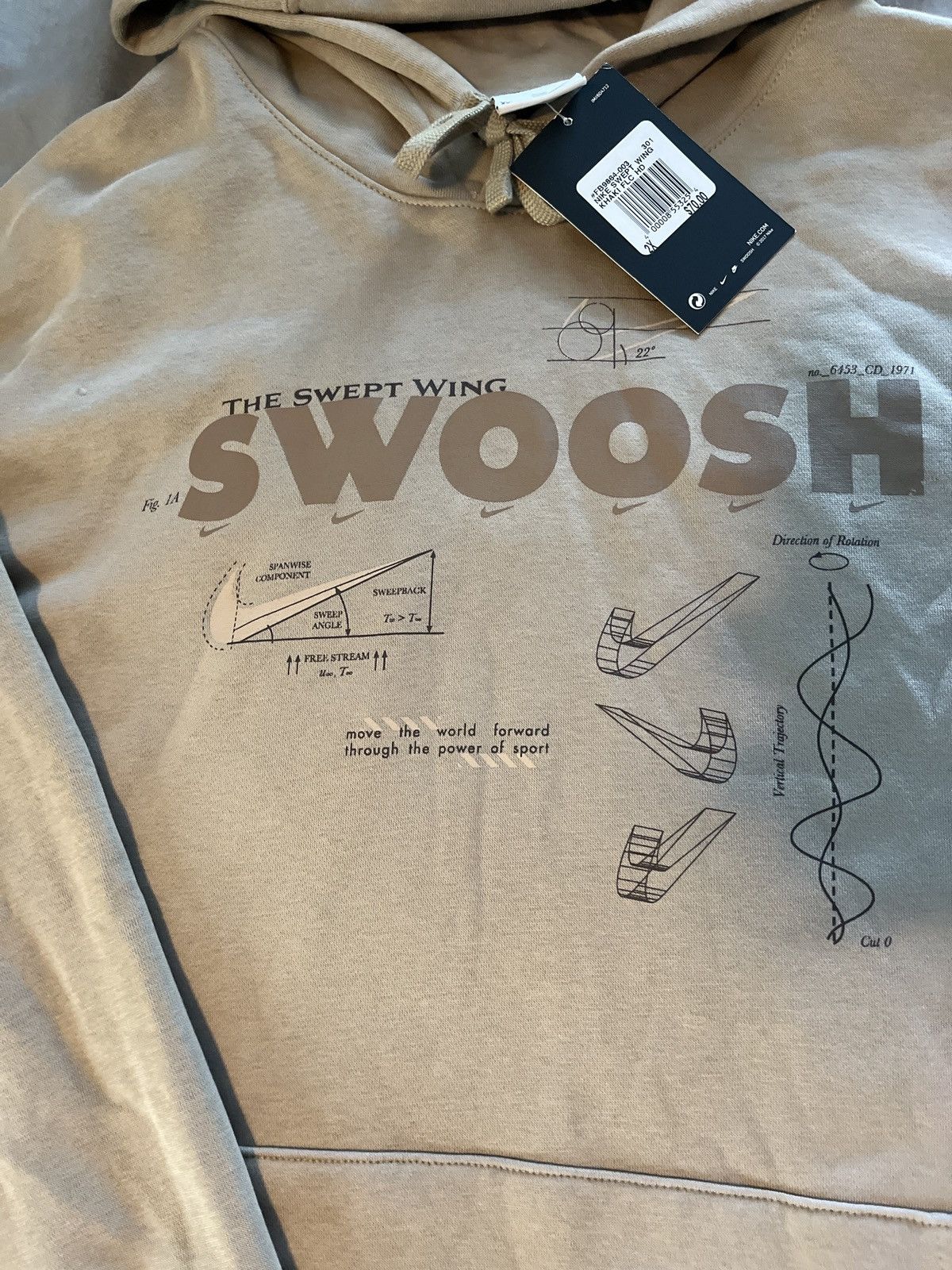Nike Nike Swoosh Hoodie Size US XXL / EU 58 / 5 - 2 Thumbnail