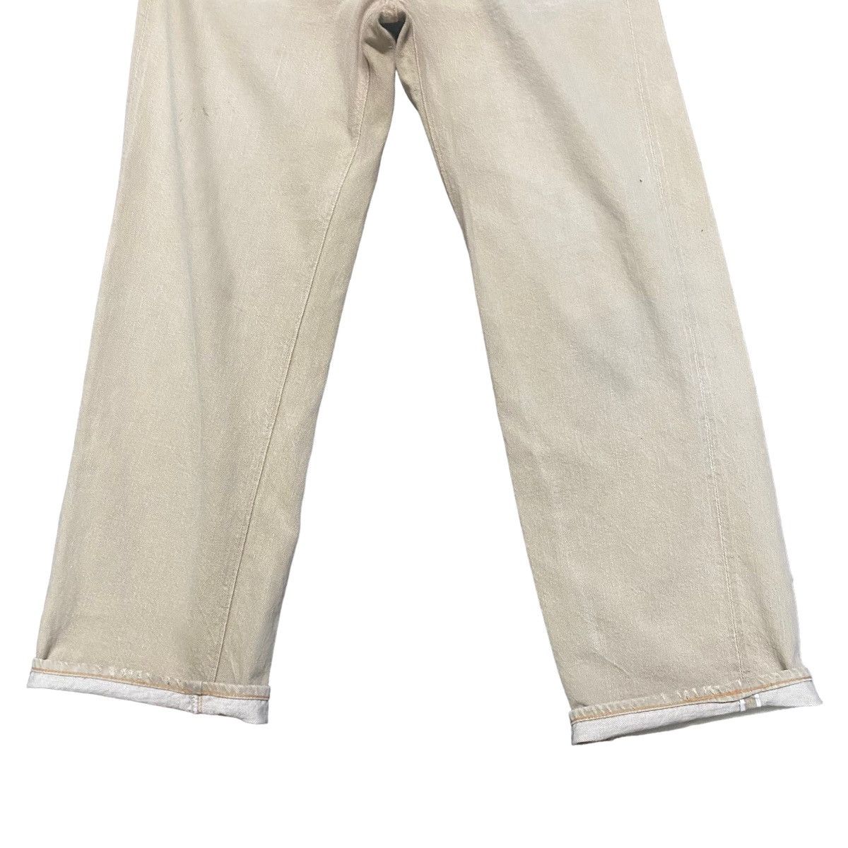 Heller's Cafe × Warehouse Vintage Heller's Cafe Denim Selvedge Jeans buckle Size US 28 / EU 44 - 6 Thumbnail