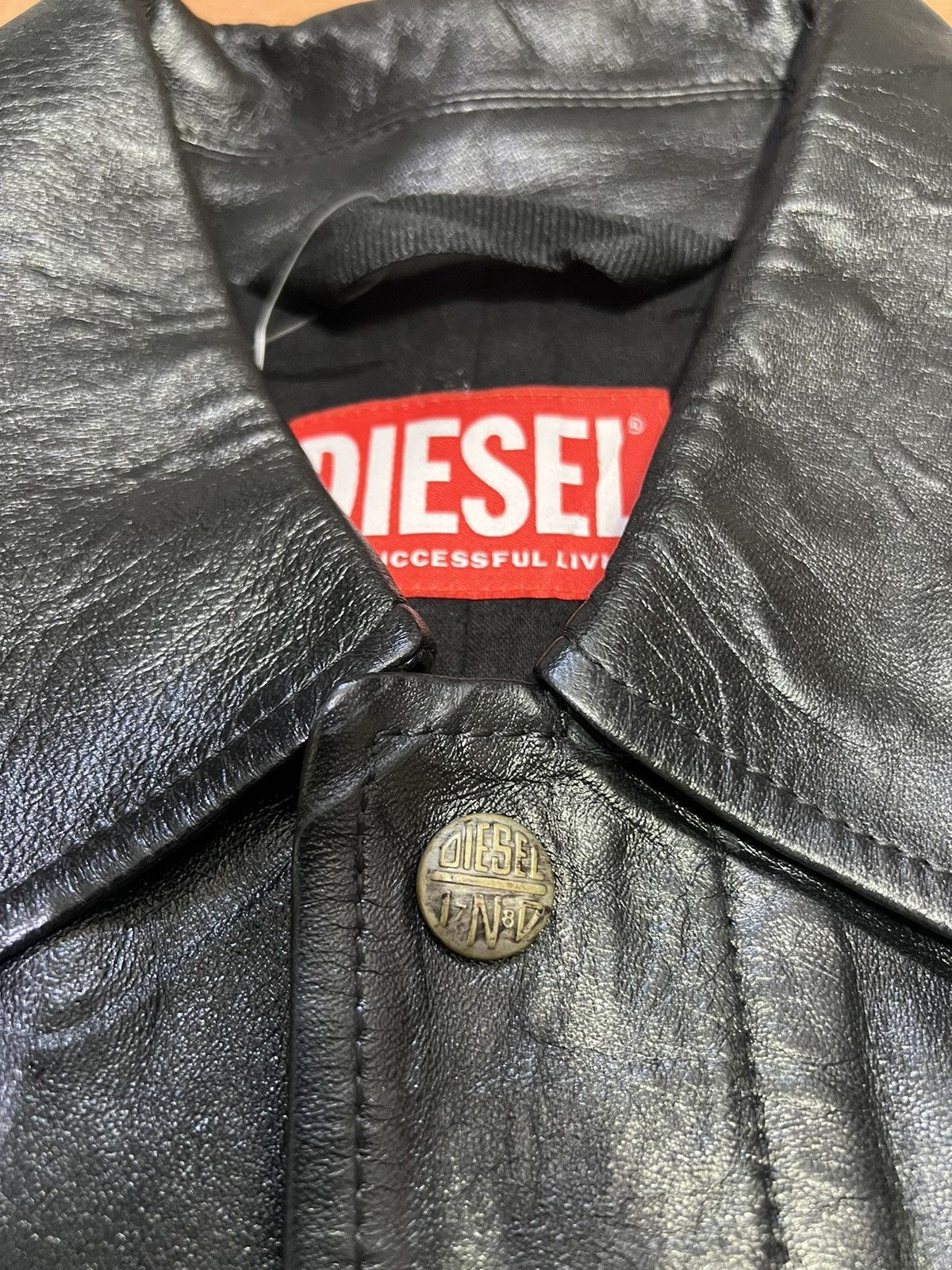 Diesel Diesel L-CORDIER Coated leather Coat Size US M / EU 48-50 / 2 - 9 Thumbnail