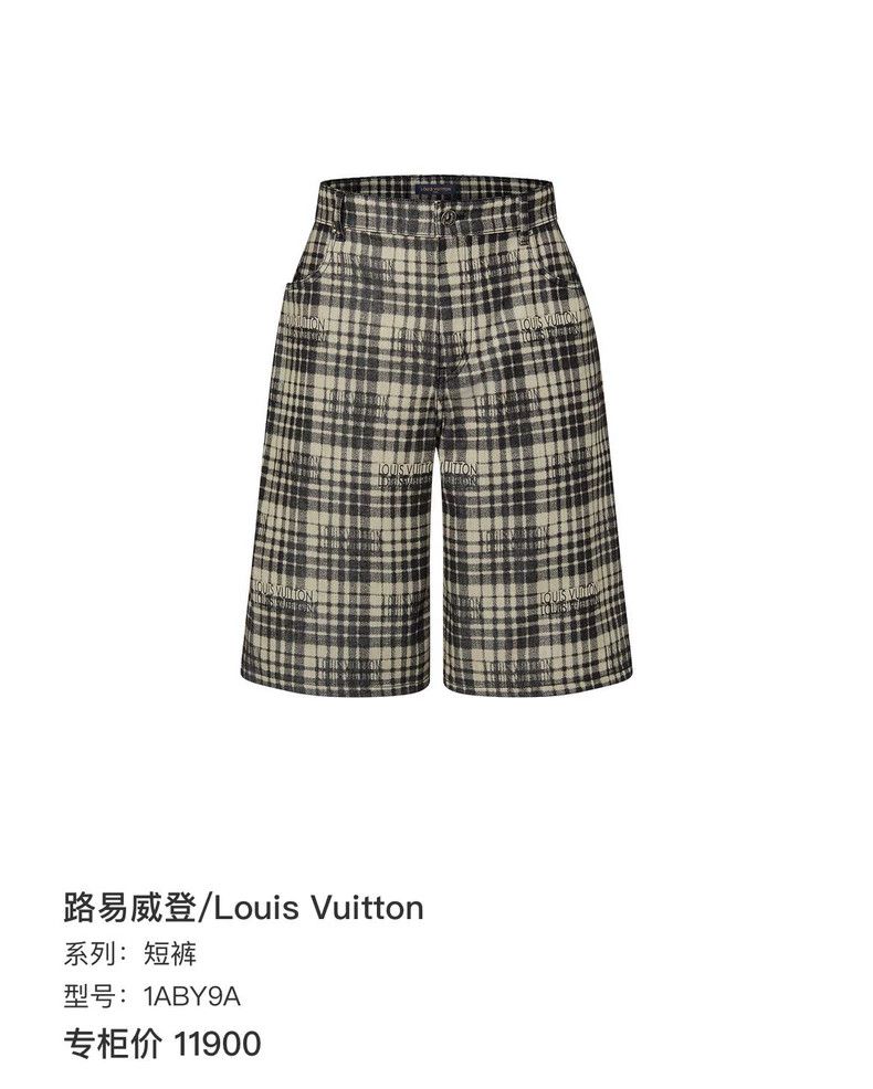 Louis Vuitton Louis Vuitton Chequered printed shorts 2504-Nextarrow Size US 30 / EU 46 - 6 Thumbnail