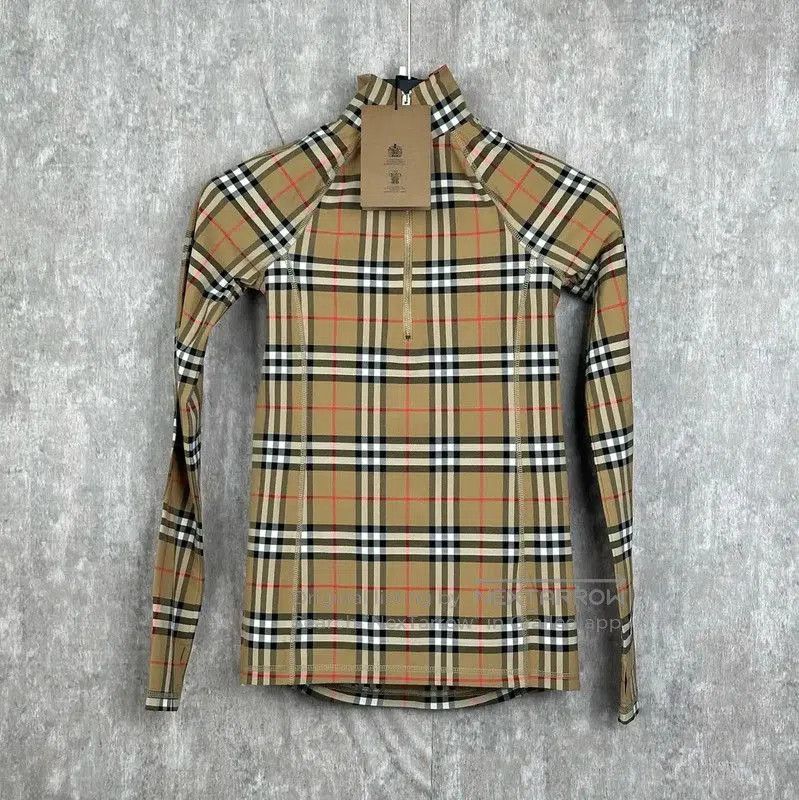 Other Burberry Yellow Nylon Long Sleeve T-Shirt. Size XS / US 0-2 / IT 36-38 - 1 Thumbnail