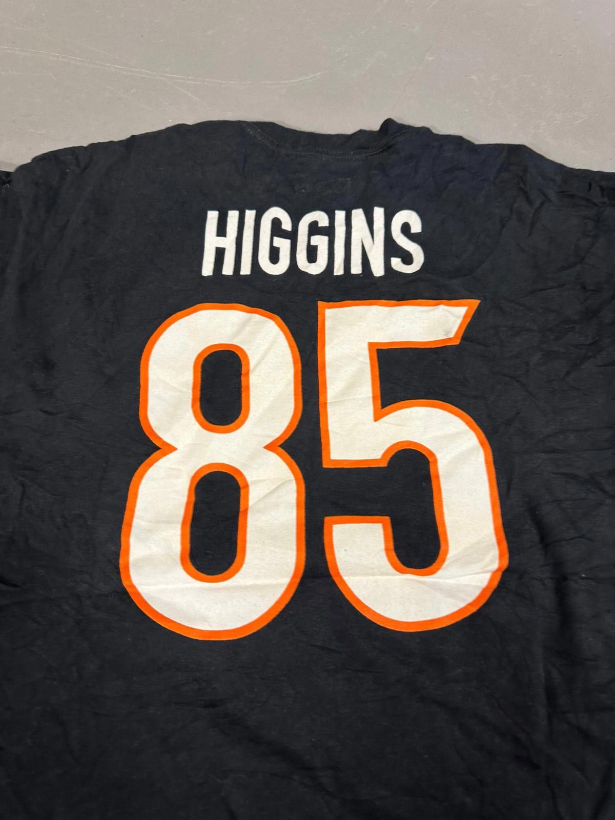 Designer Cincinnati Bengals Tee - Higgins 85 - Vintage NFL Shirt Size US L / EU 52-54 / 3 - 6 Thumbnail