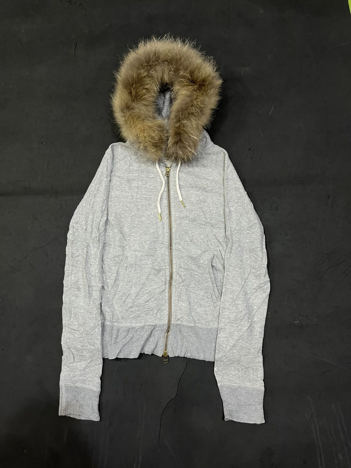 Japanese Brand Macphee fur hoodie ifsixwasnine Lgb styled Size US S / EU 44-46 / 1 - 1 Thumbnail