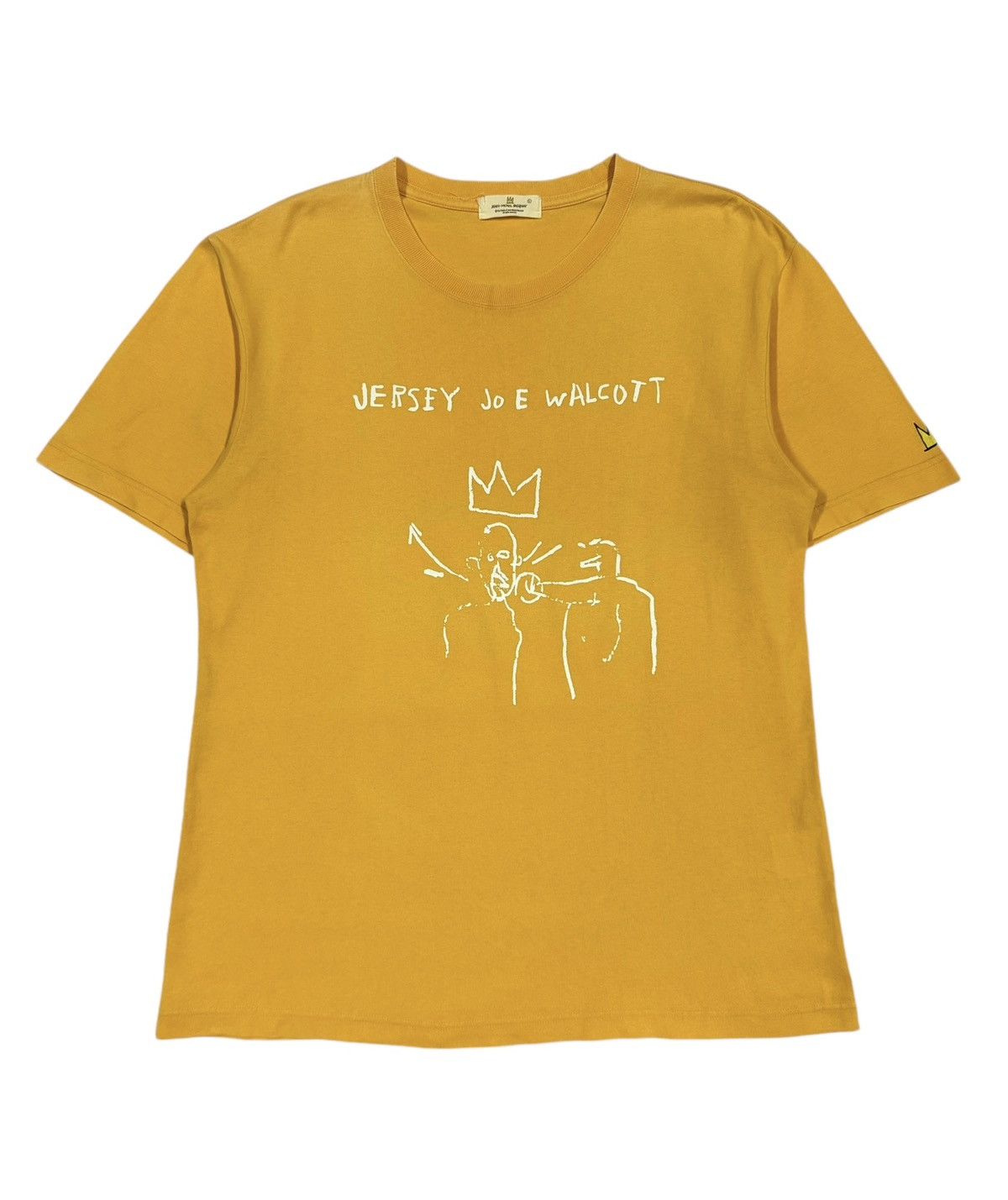 Jean-Michel Basquiat × Vintage Vtg🔥Y2k Jean-Michel Basquiat Jersey Joe Walcott Art Tee Size US L / EU 52-54 / 3 - 1 Thumbnail