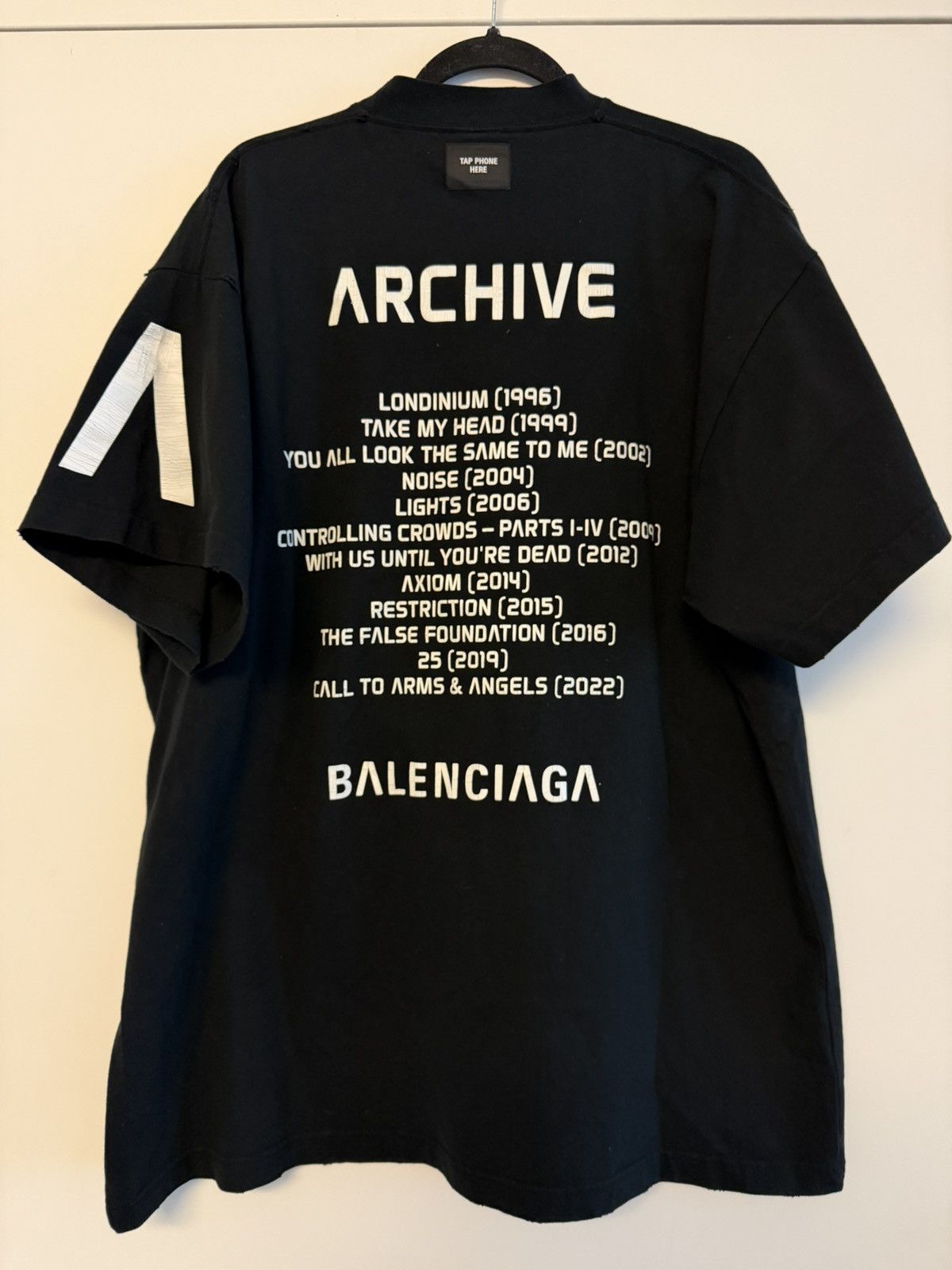 Balenciaga Balenciaga Archive Series Connected Oversized T-Shirt Size US M / EU 48-50 / 2 - 2 Thumbnail