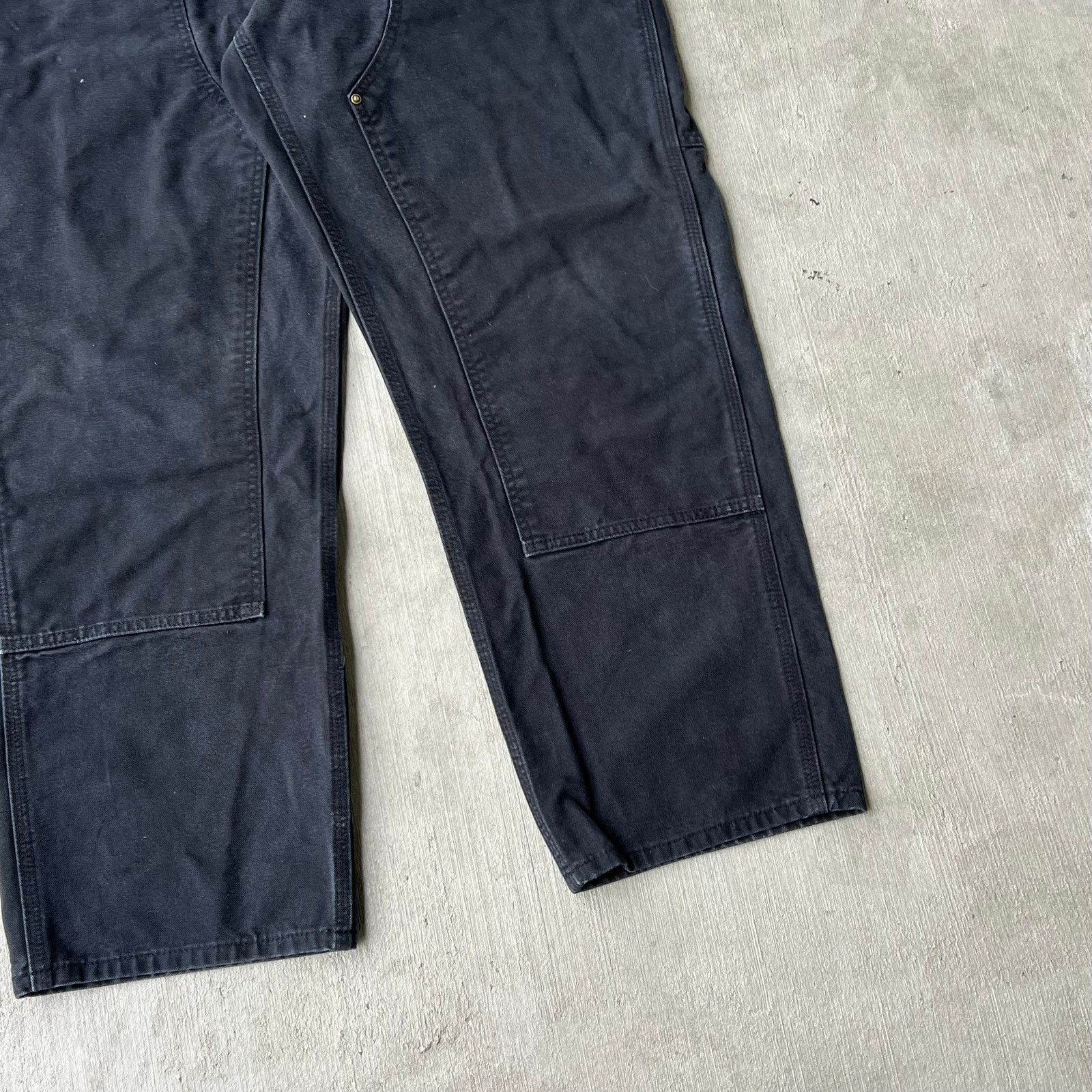 Carhartt × Vintage Carhartt black double knee work wear carpenter pants Size US 36 / EU 52 - 3 Thumbnail