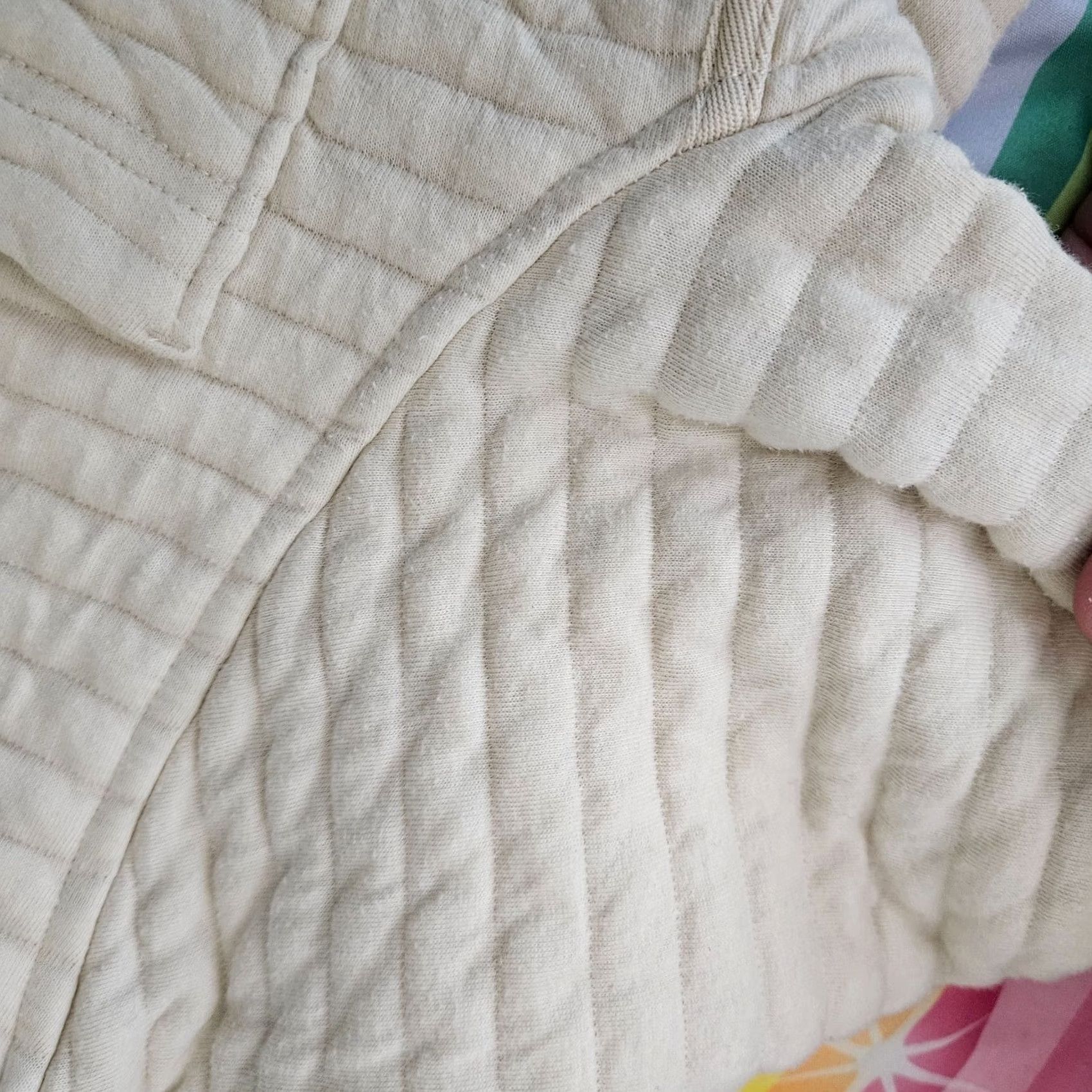 Everlane Everlane Jacket Women's M Ivory Quilted Organic Cotton" Size M / US 6-8 / IT 42-44 - 6 Thumbnail