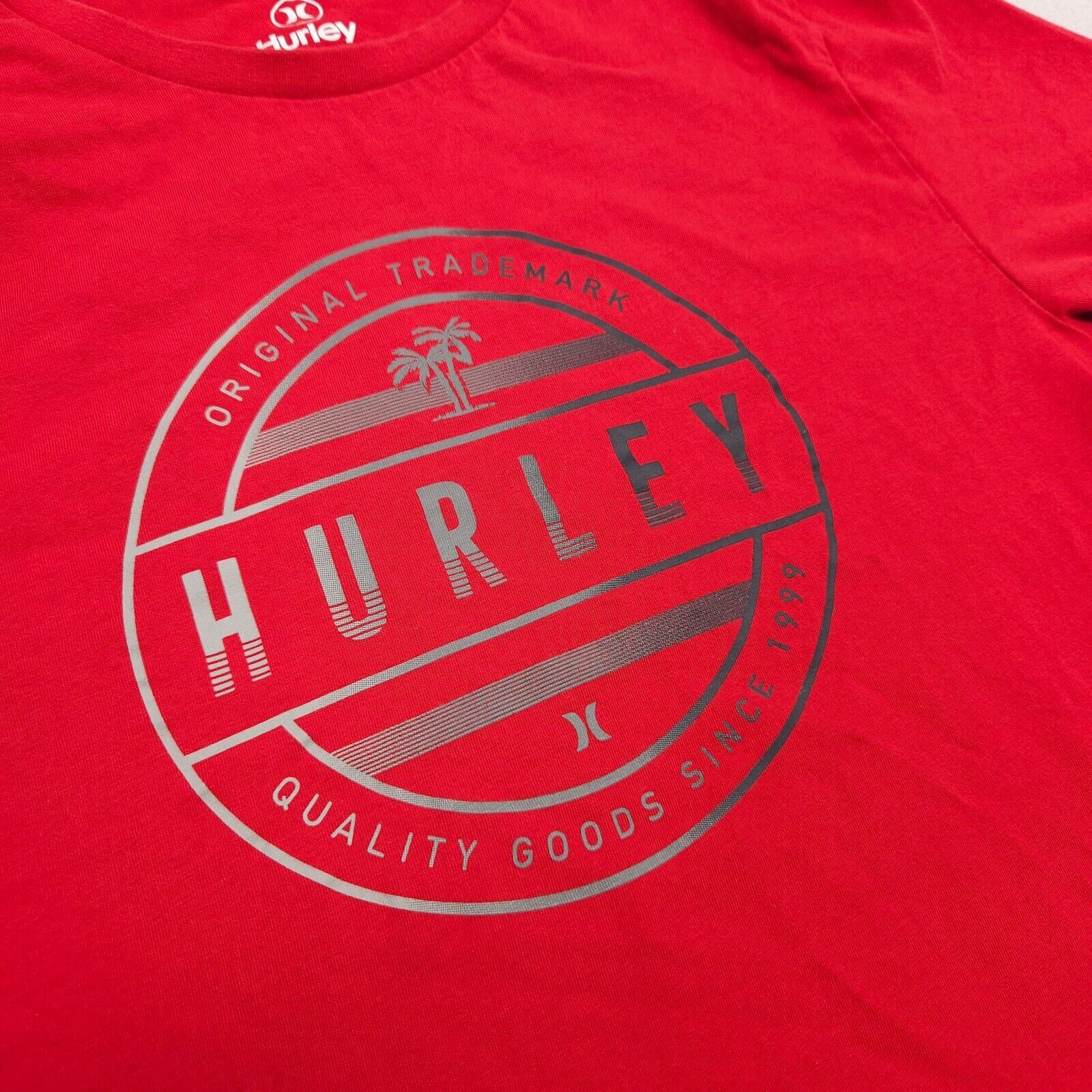 Hurley Hurley Casual Pullover Graphic T-Shirt Adult Mens Size S Red Size US S / EU 44-46 / 1 - 4 Thumbnail