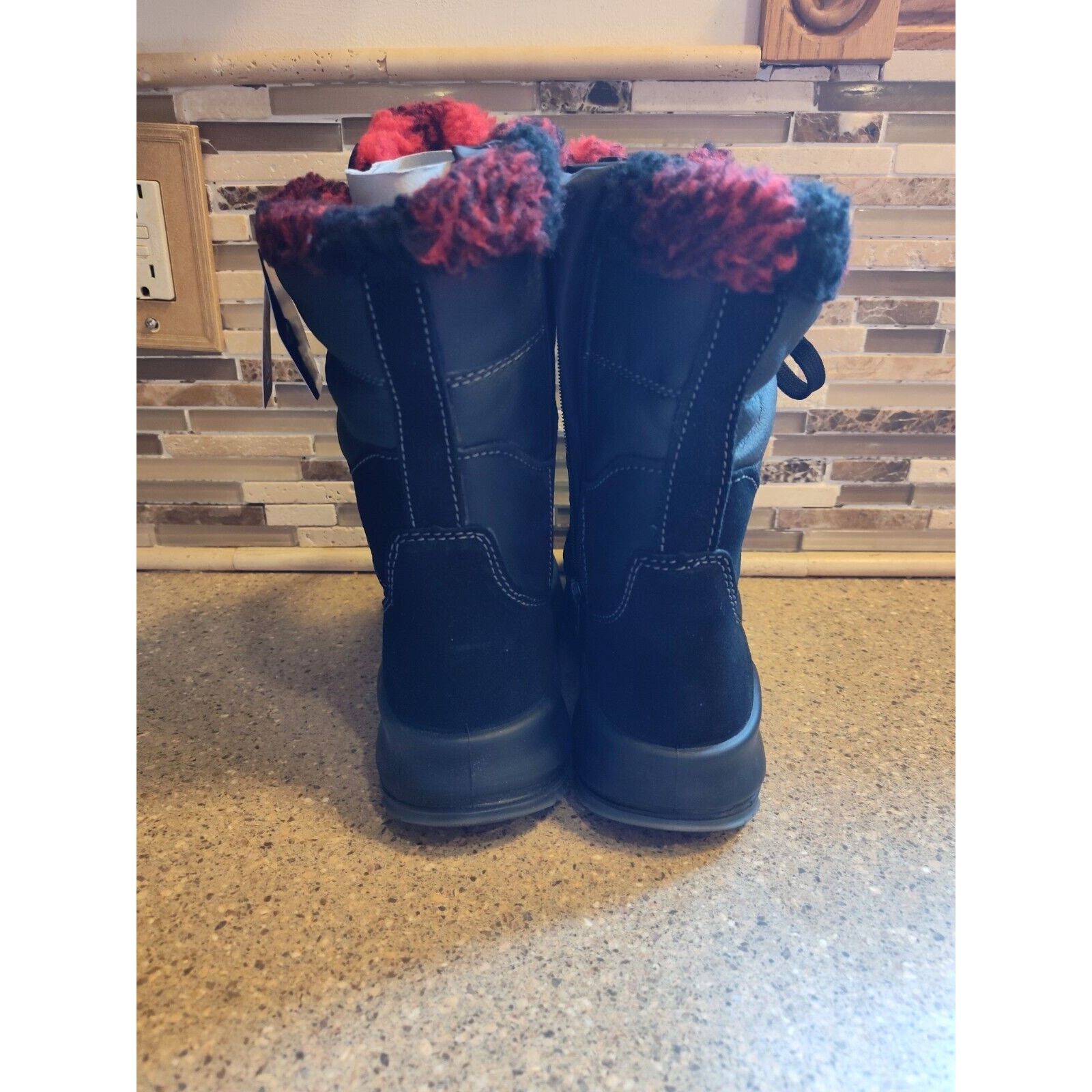 Other Alpine Design Sofia Leather Womens Boots Made Italy 6.5 $185 Size US 6.5 / IT 36.5 - 4 Thumbnail