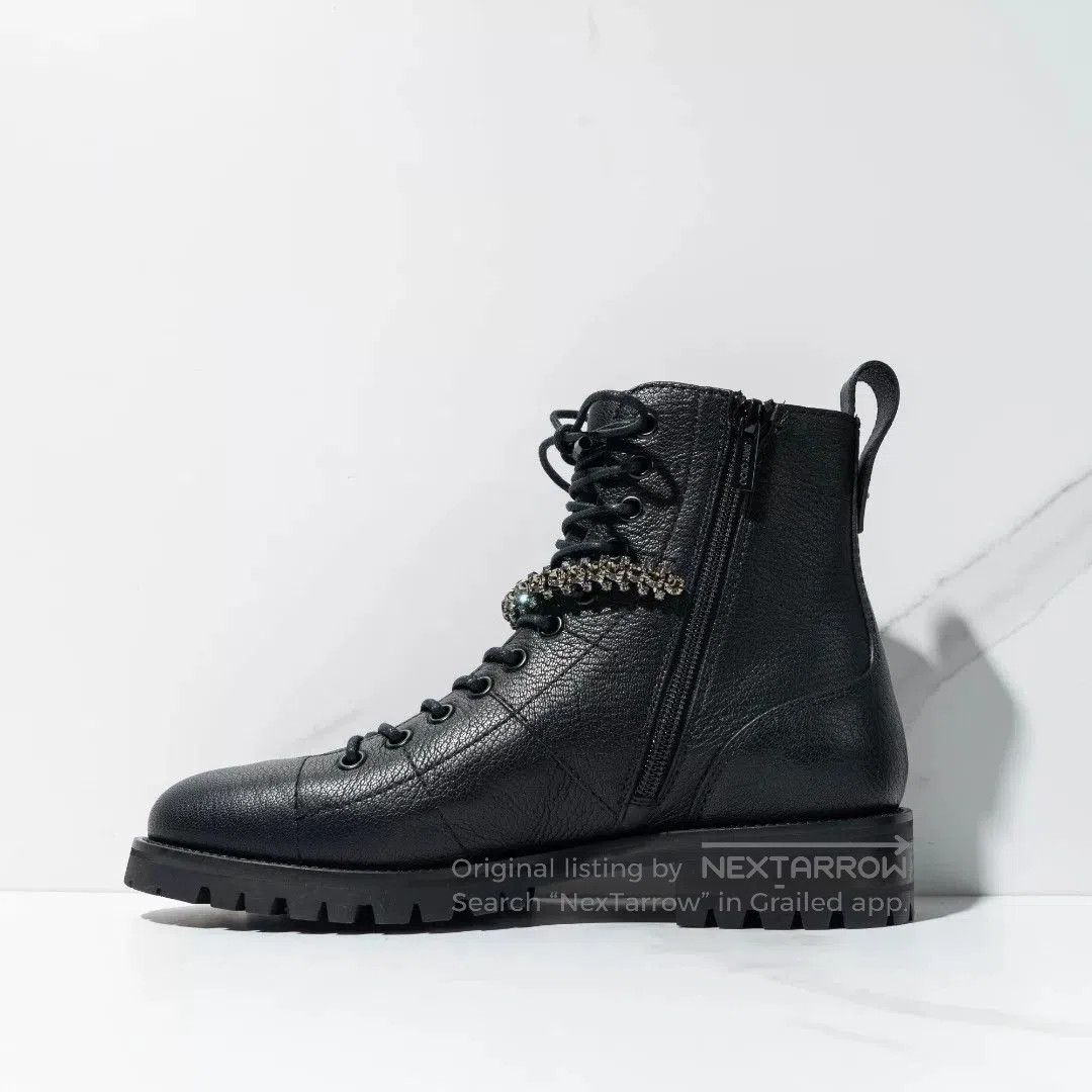 Jimmy Choo Jimmy Choo Women's Crystal Martin Boots. Size US 6 / IT 36 - 7 Thumbnail