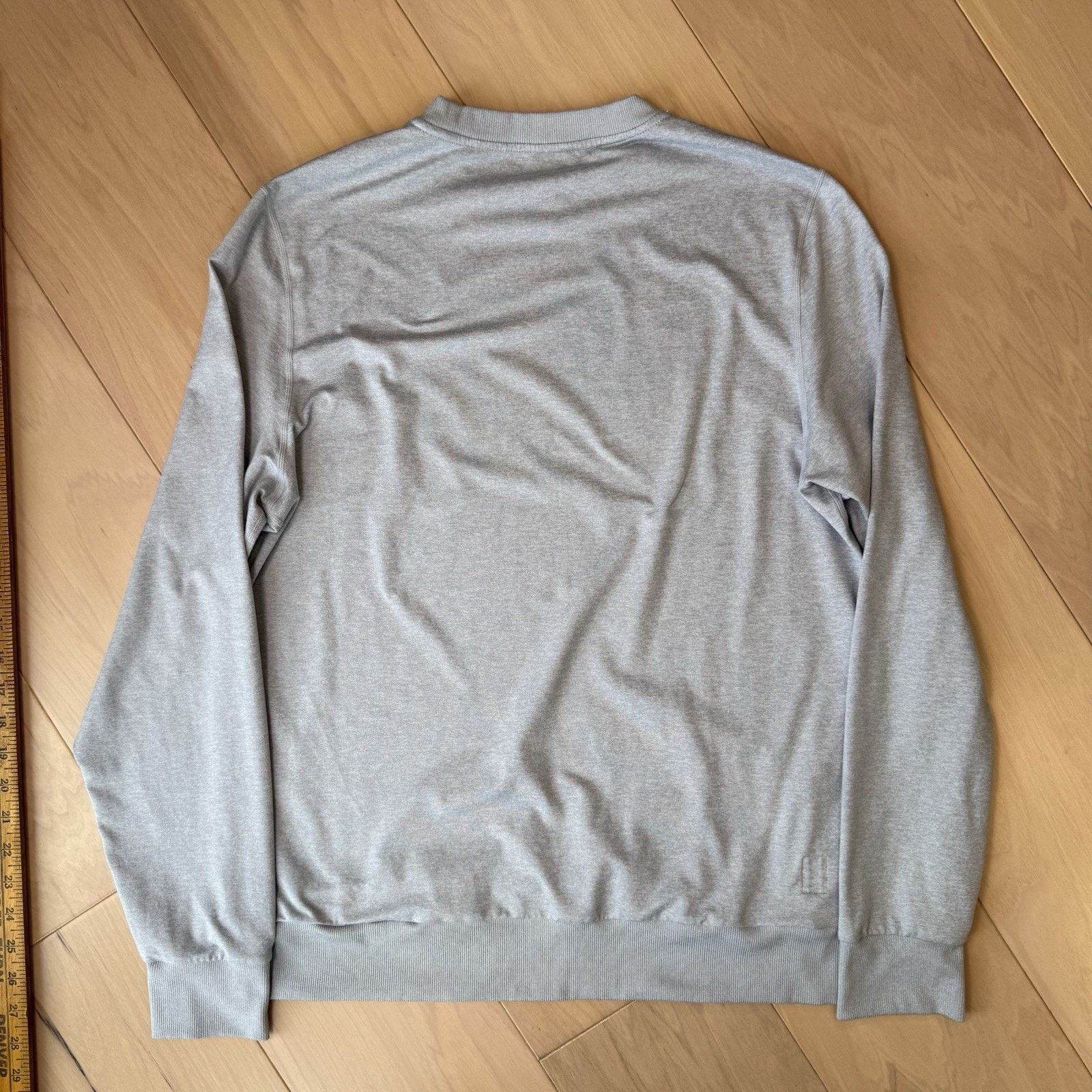 Vuori Vuori Ponto Performance Crew Large Gray Lightweight Pullover Size US L / EU 52-54 / 3 - 9 Thumbnail