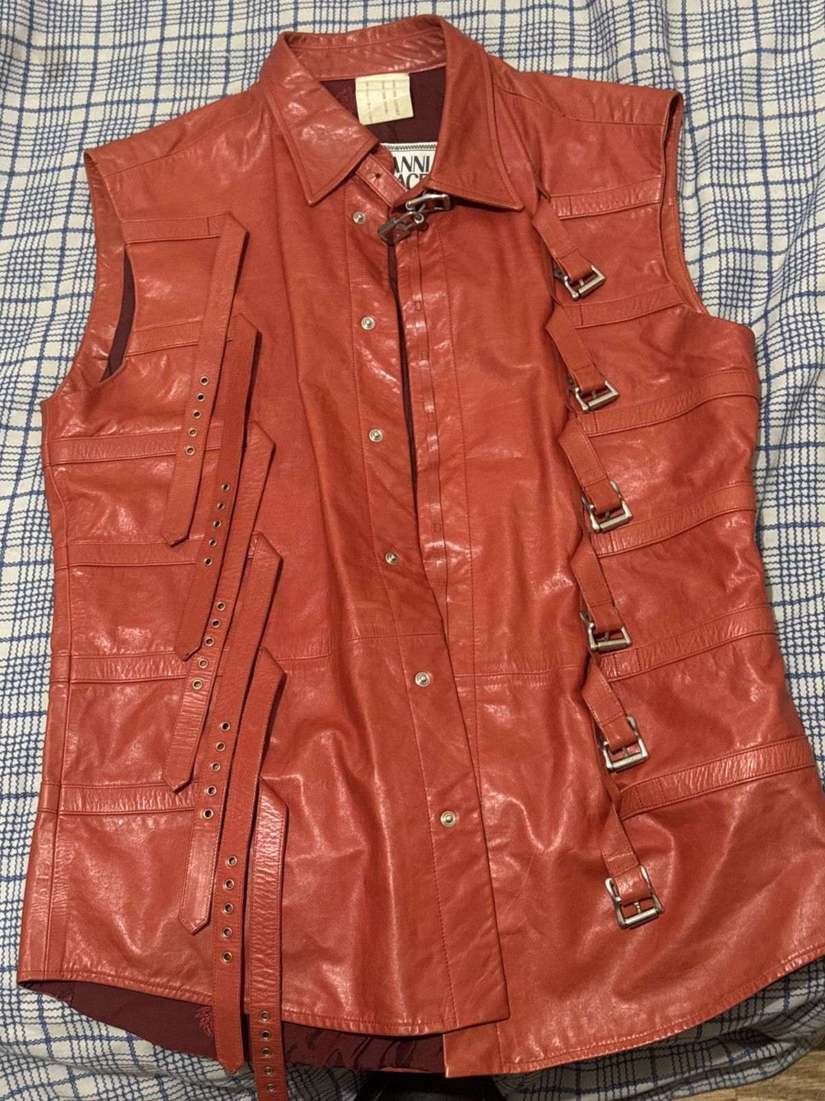 Versace Vintage 1992 Gianni Versace Collo Vest Size US M / EU 48-50 / 2 - 1 Thumbnail